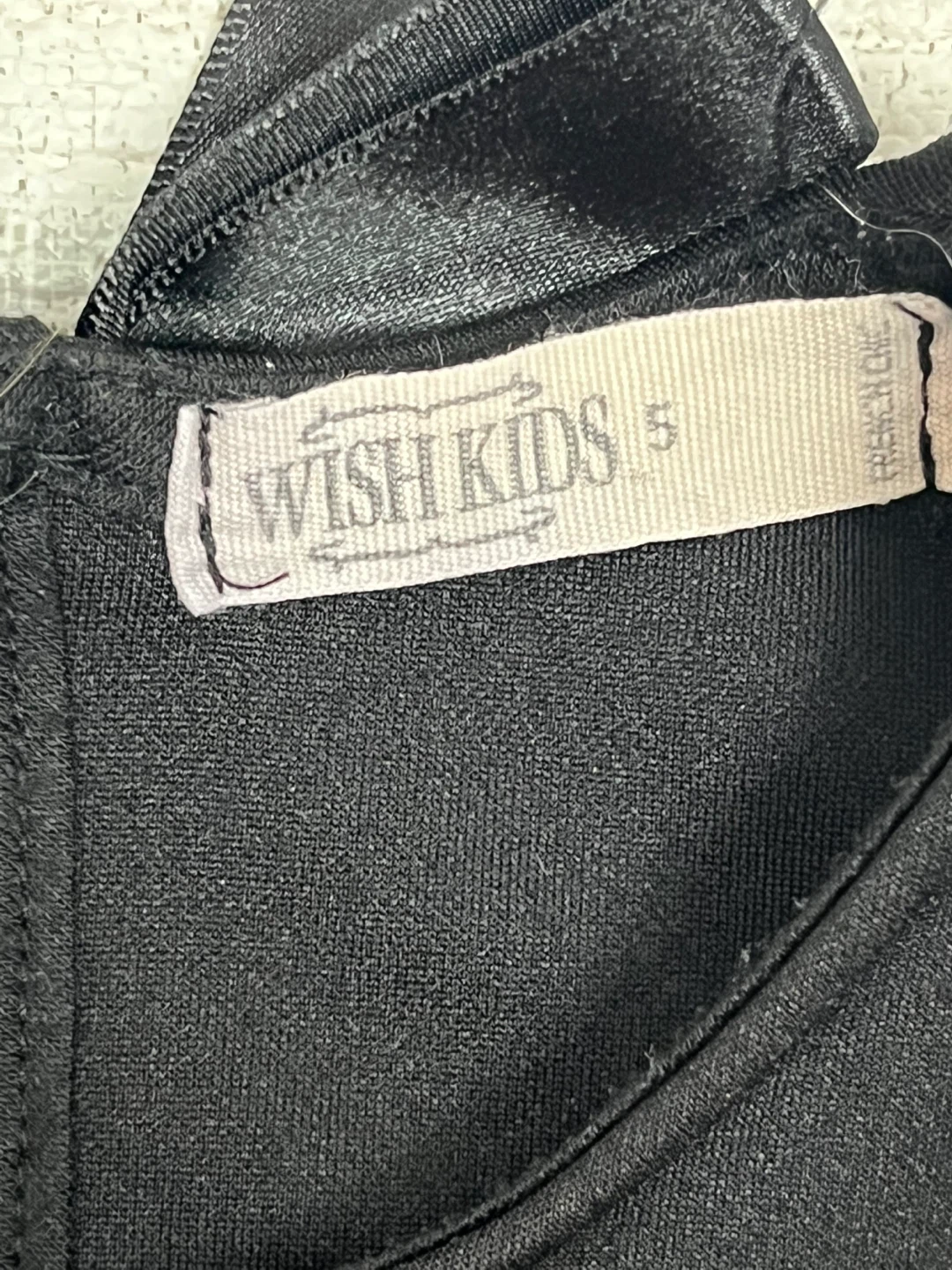 Wish Kids Black Top - Size 5 - photo 3