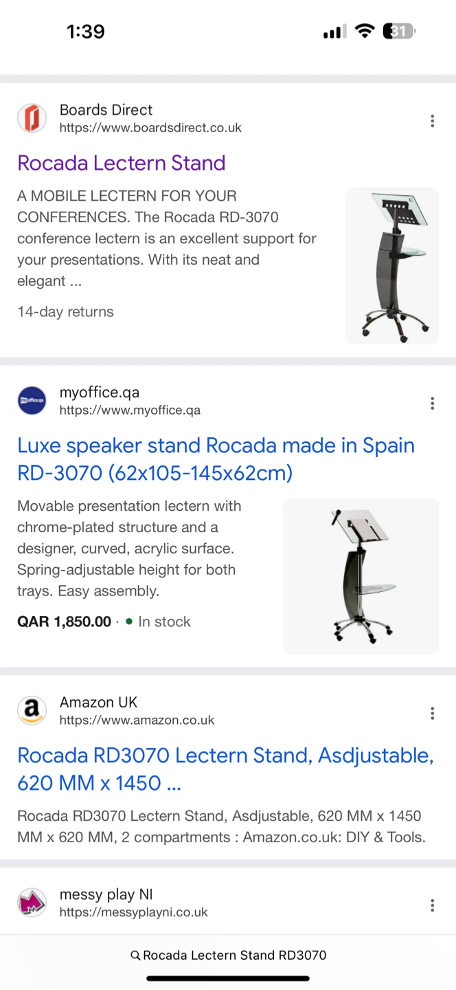 Rocada Lectern Stand - photo 5