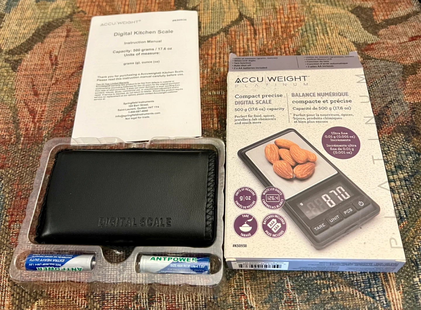 Brand new Accuweight Digital Kitchen Scale - Like New!