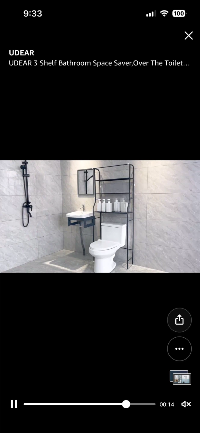 Udear rack bathroom shelf - photo 2