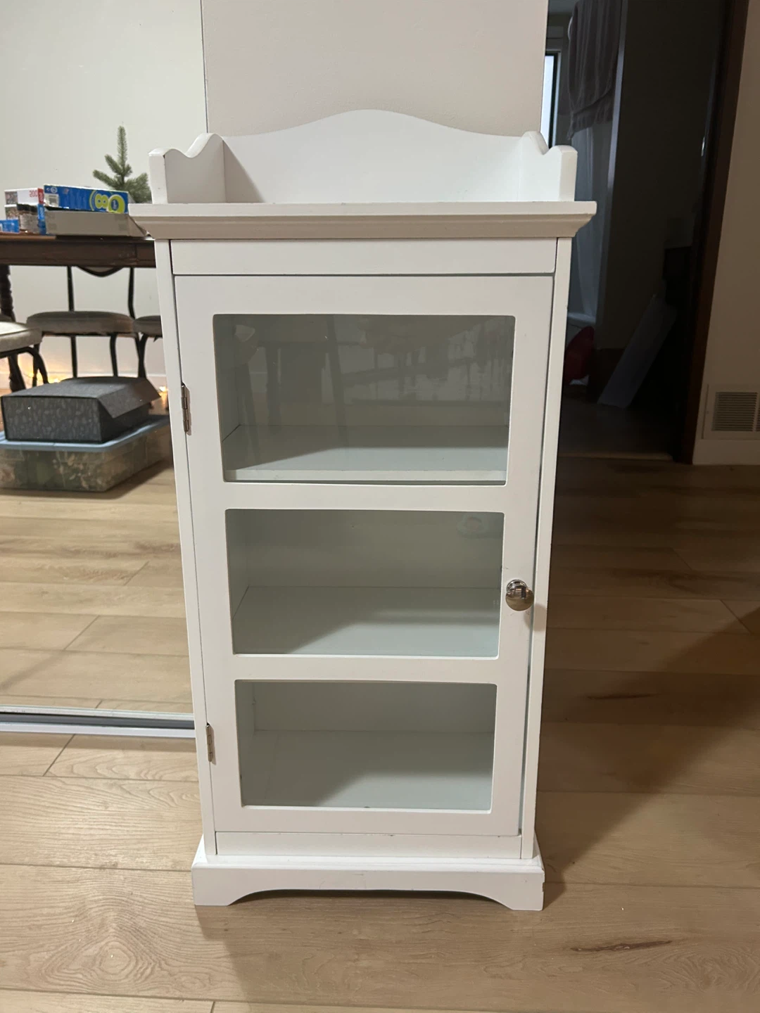 White Display Cabinet