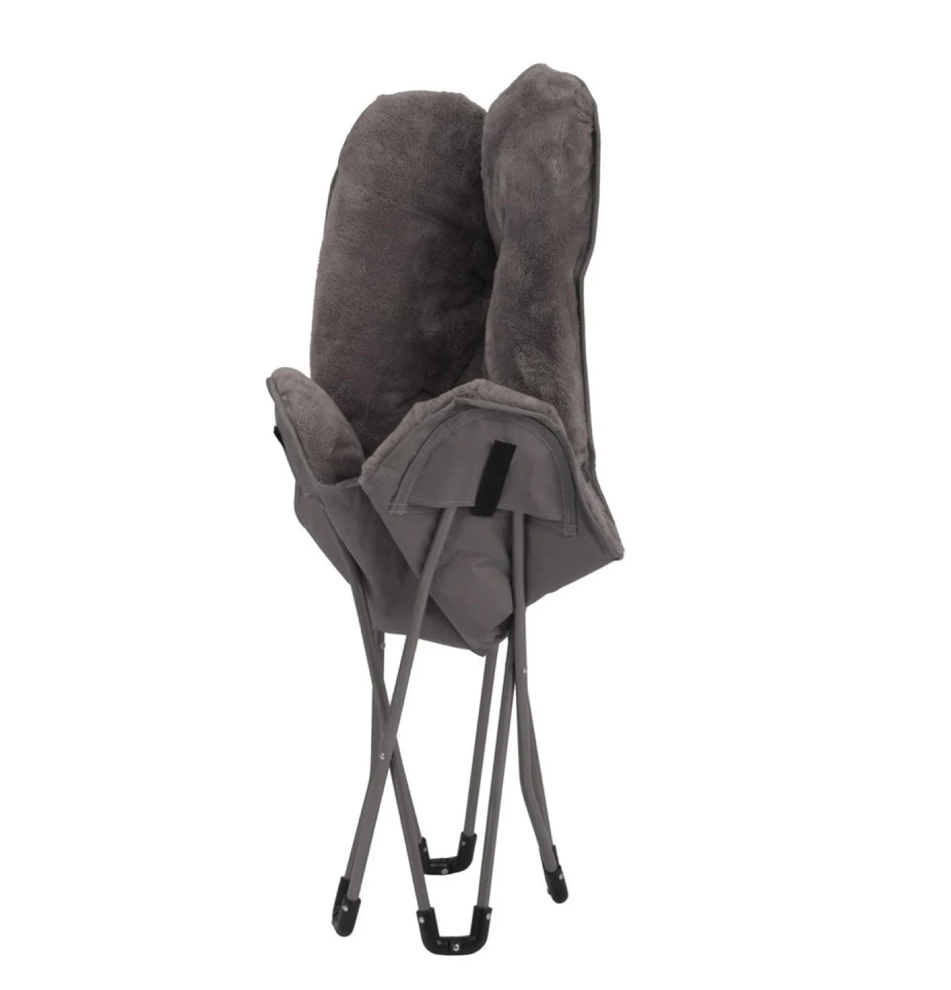 Grey Butterfly Chair - Cozy, Comfy & Foldable - photo 2