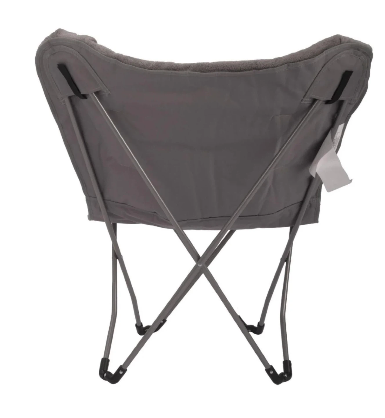 Grey Butterfly Chair - Cozy, Comfy & Foldable - photo 3