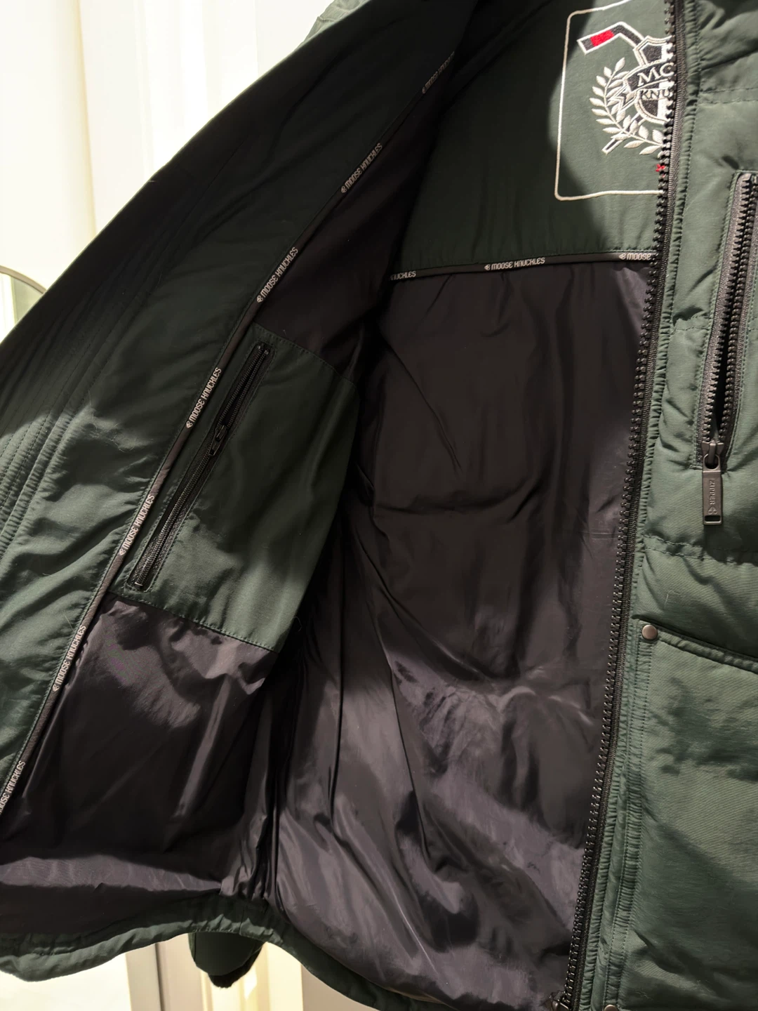 Moose Knuckles Deep Hole Puffer Jacket, Size S - photo 4