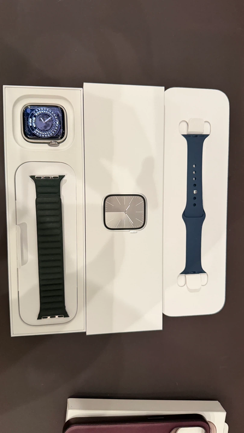 New Apple Watch Series 9, 41mm stainless steel