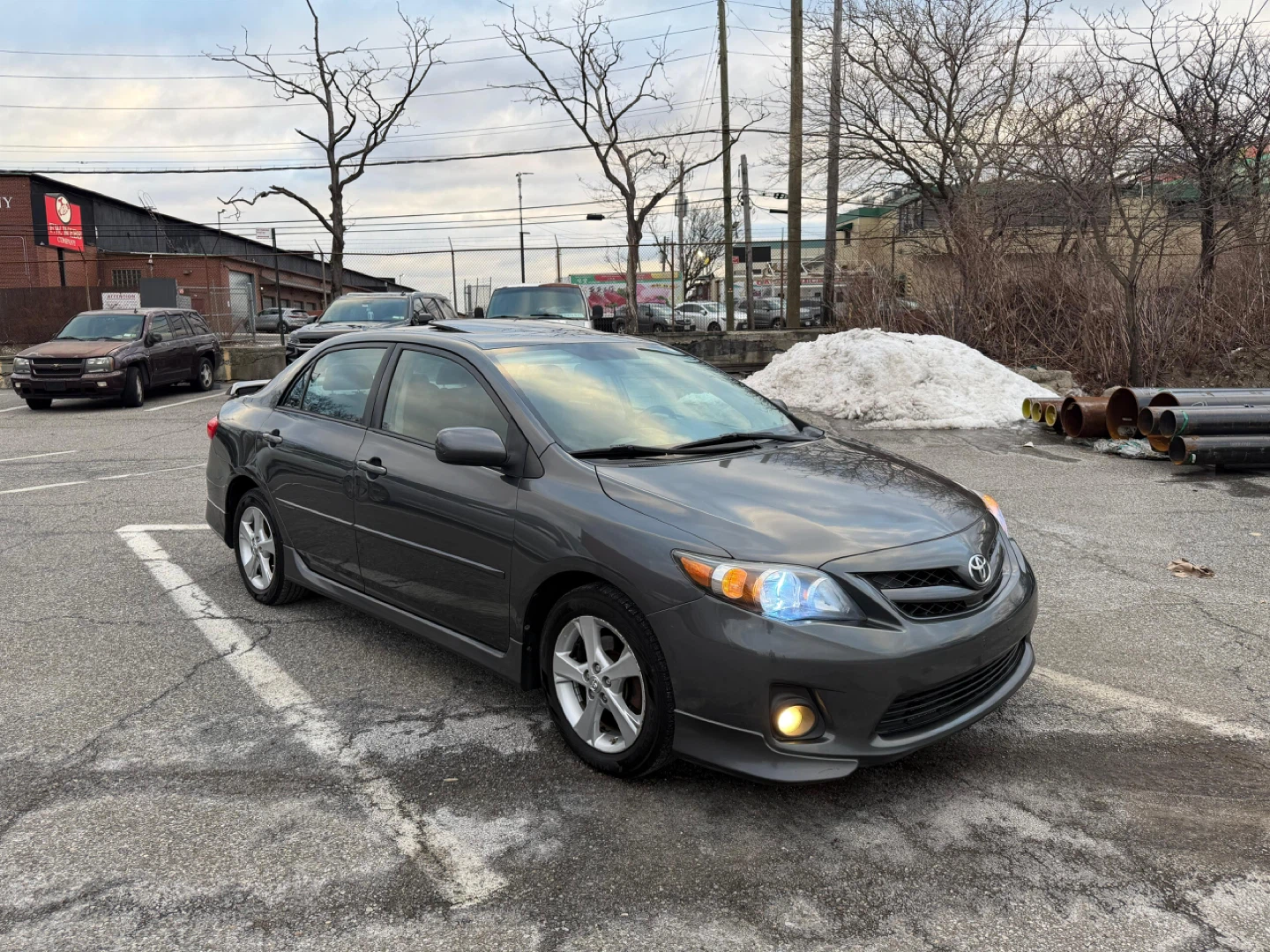 Toyota Corolla Gray Sedan