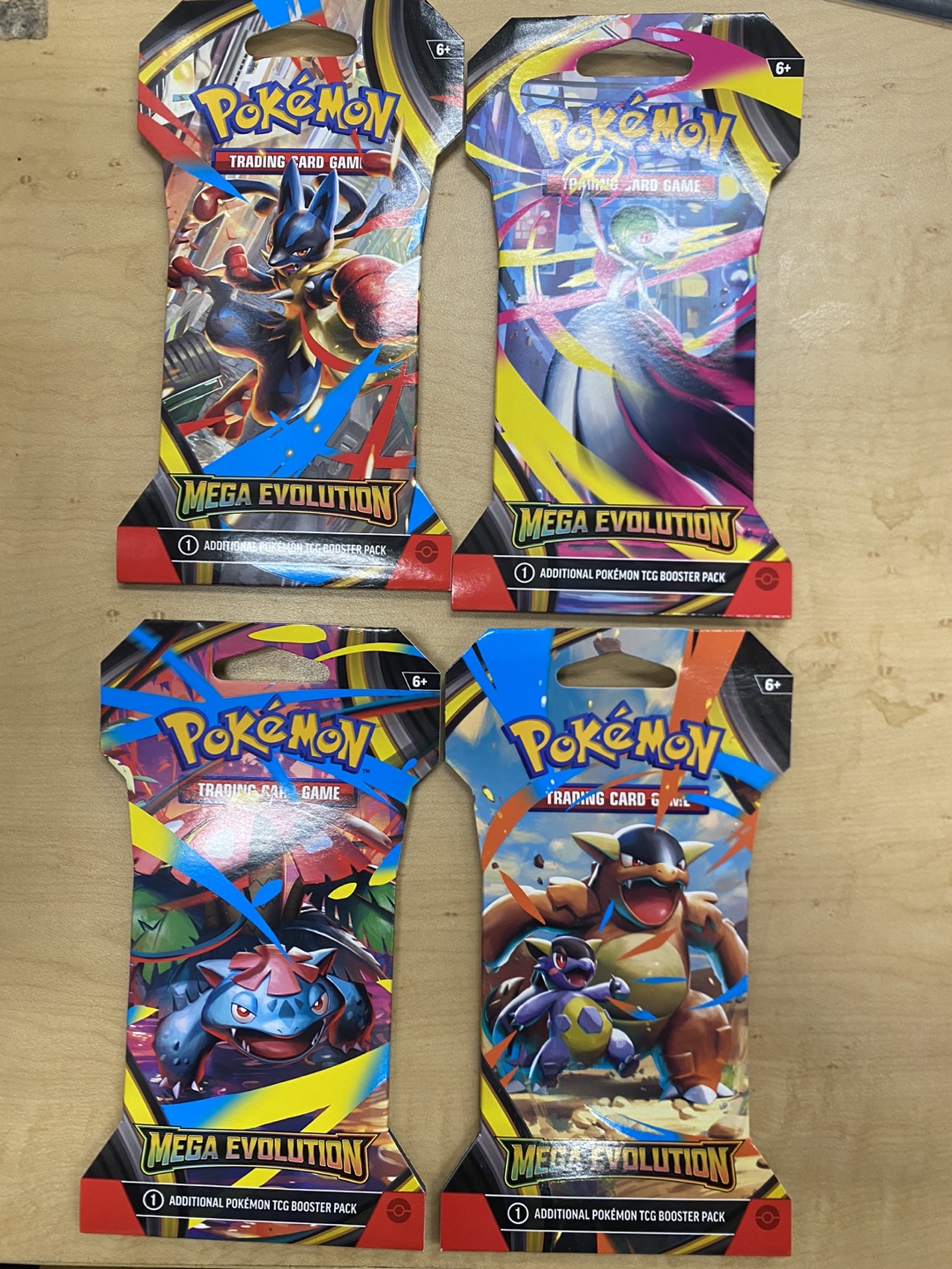Pokemon TCG Mega Evolution Booster Pack