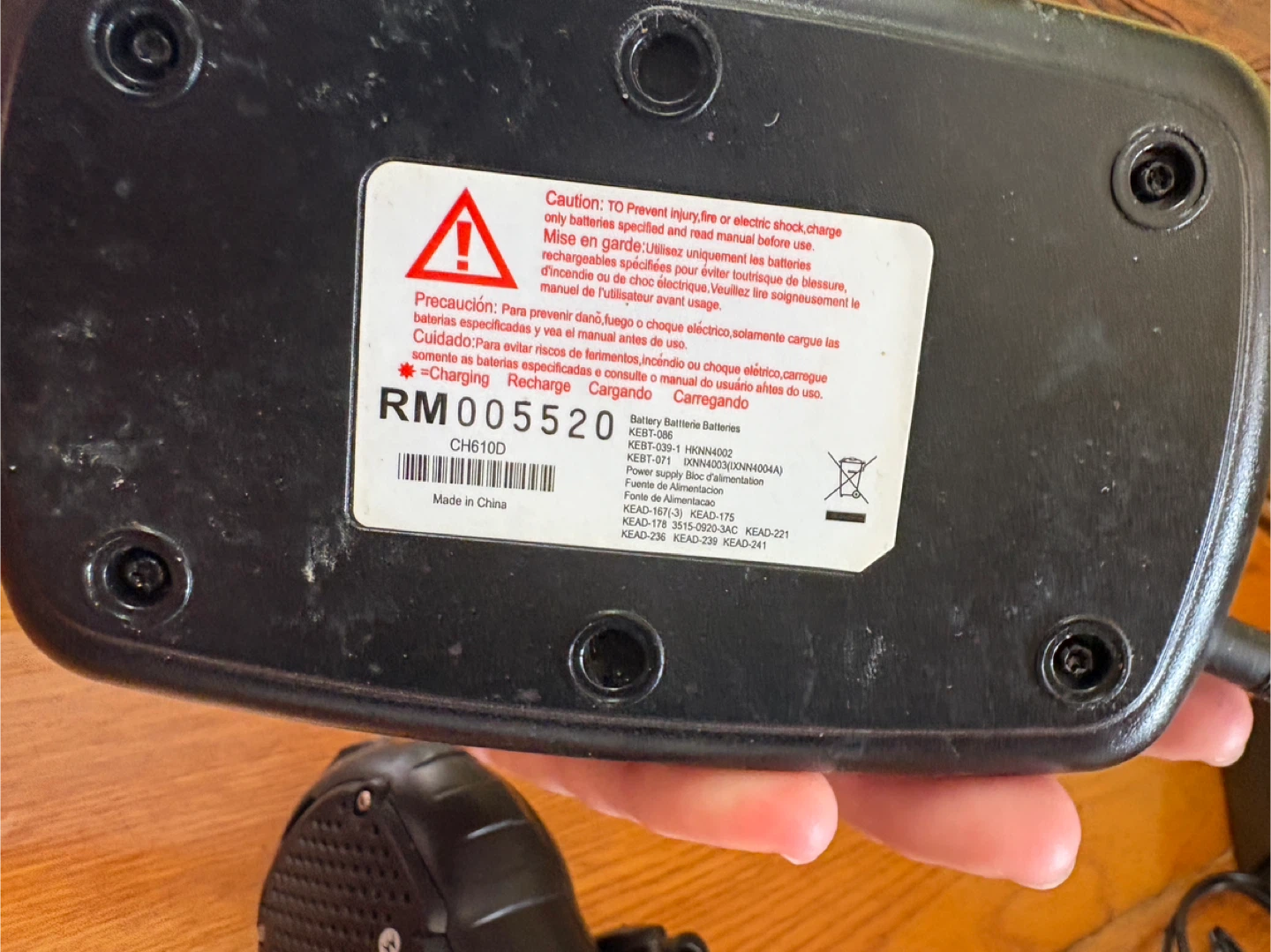 Motorola CH610D Two-Way Radio Set - photo 5