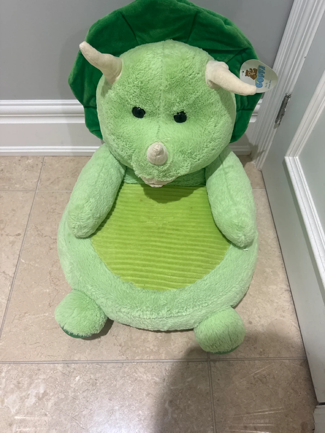 Goffa Triceratops Plush Chair - Kids