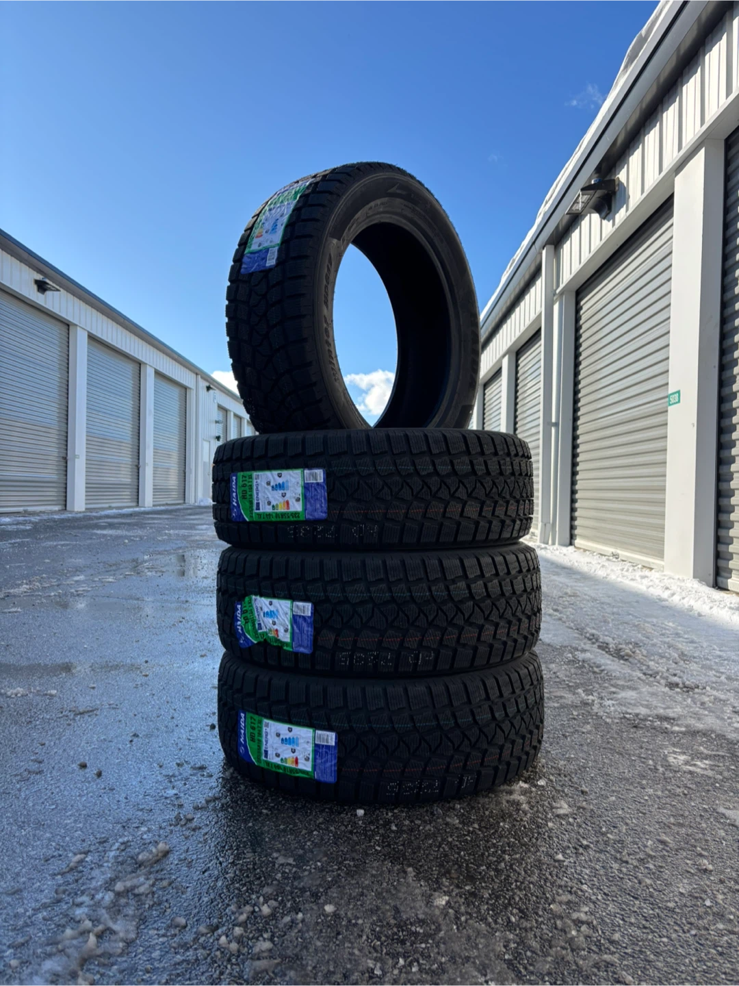 235/55R18 HAIDA winter tires - brand new set of 4 - photo 3