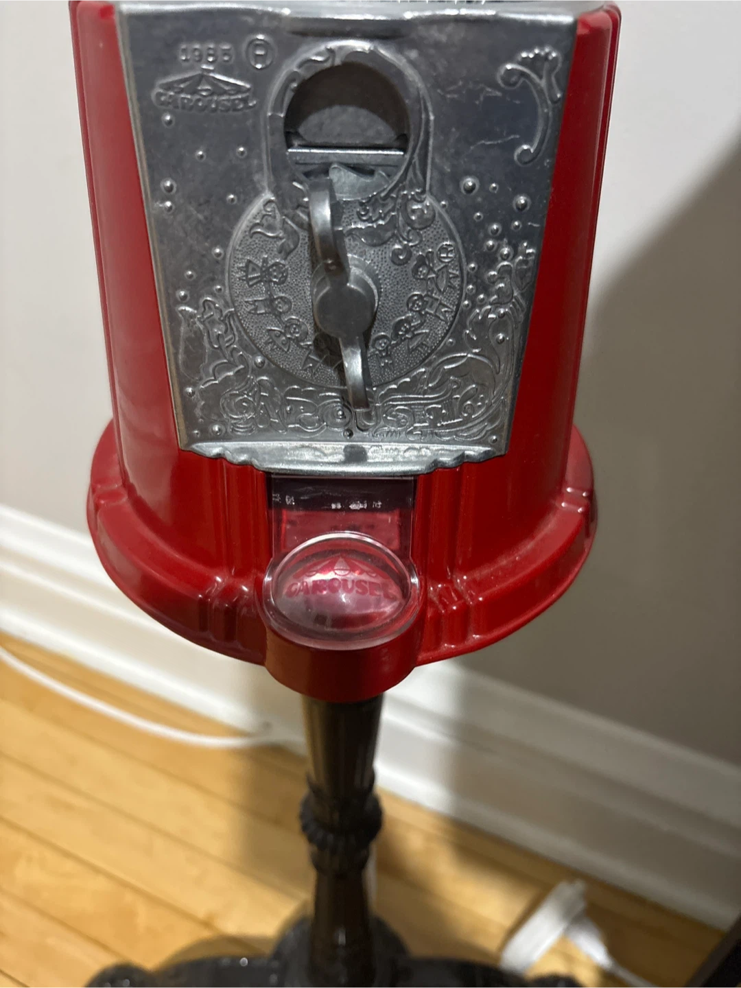 Carousel Gumball Machine - Red - photo 2
