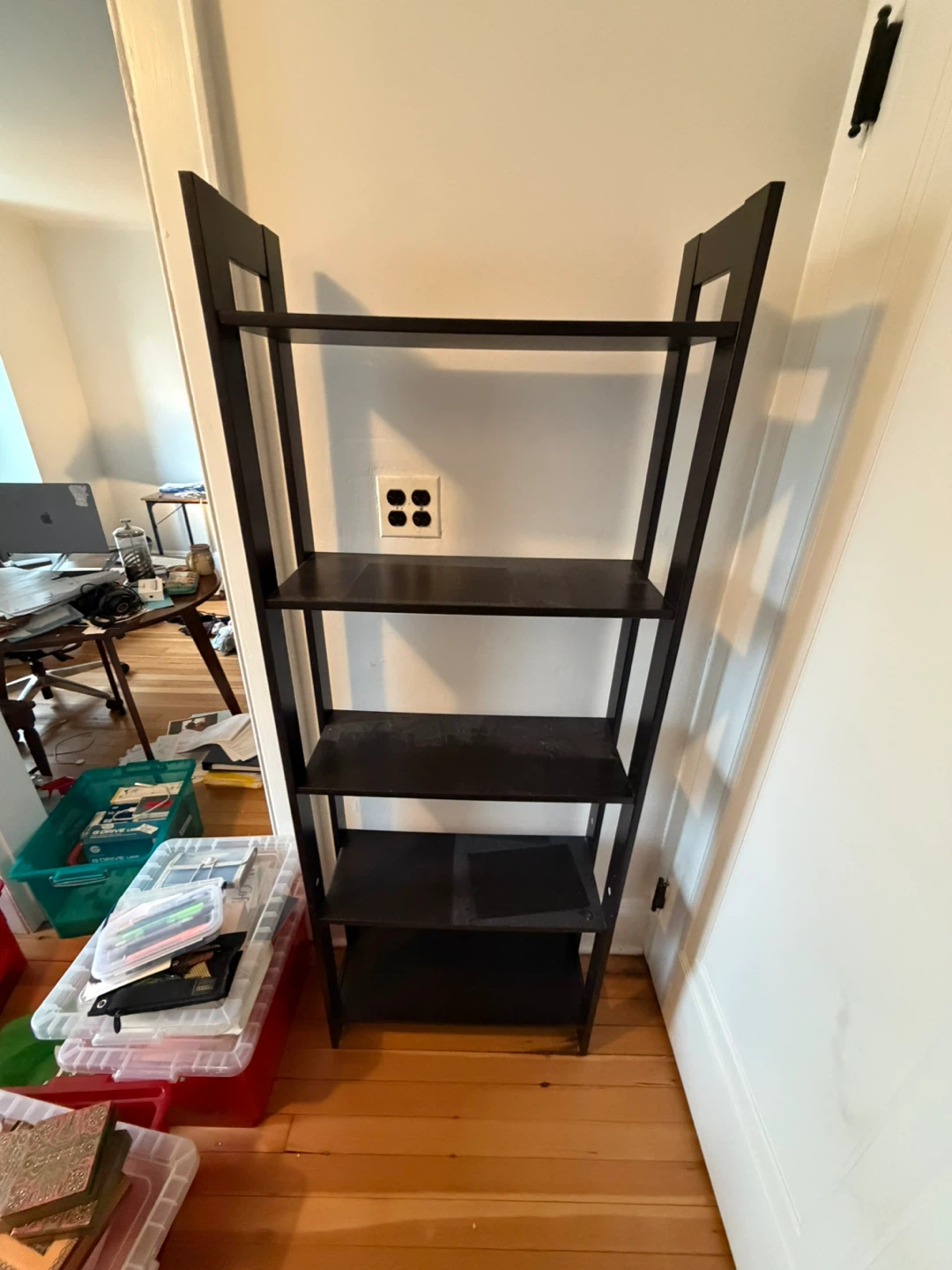Black Ladder Shelf