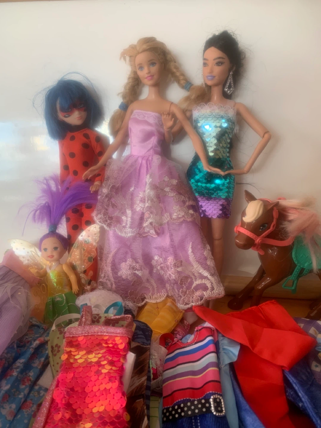 Barbie & Miraculous Ladybug Dolls and Clothes & Accessories Lot - photo 3