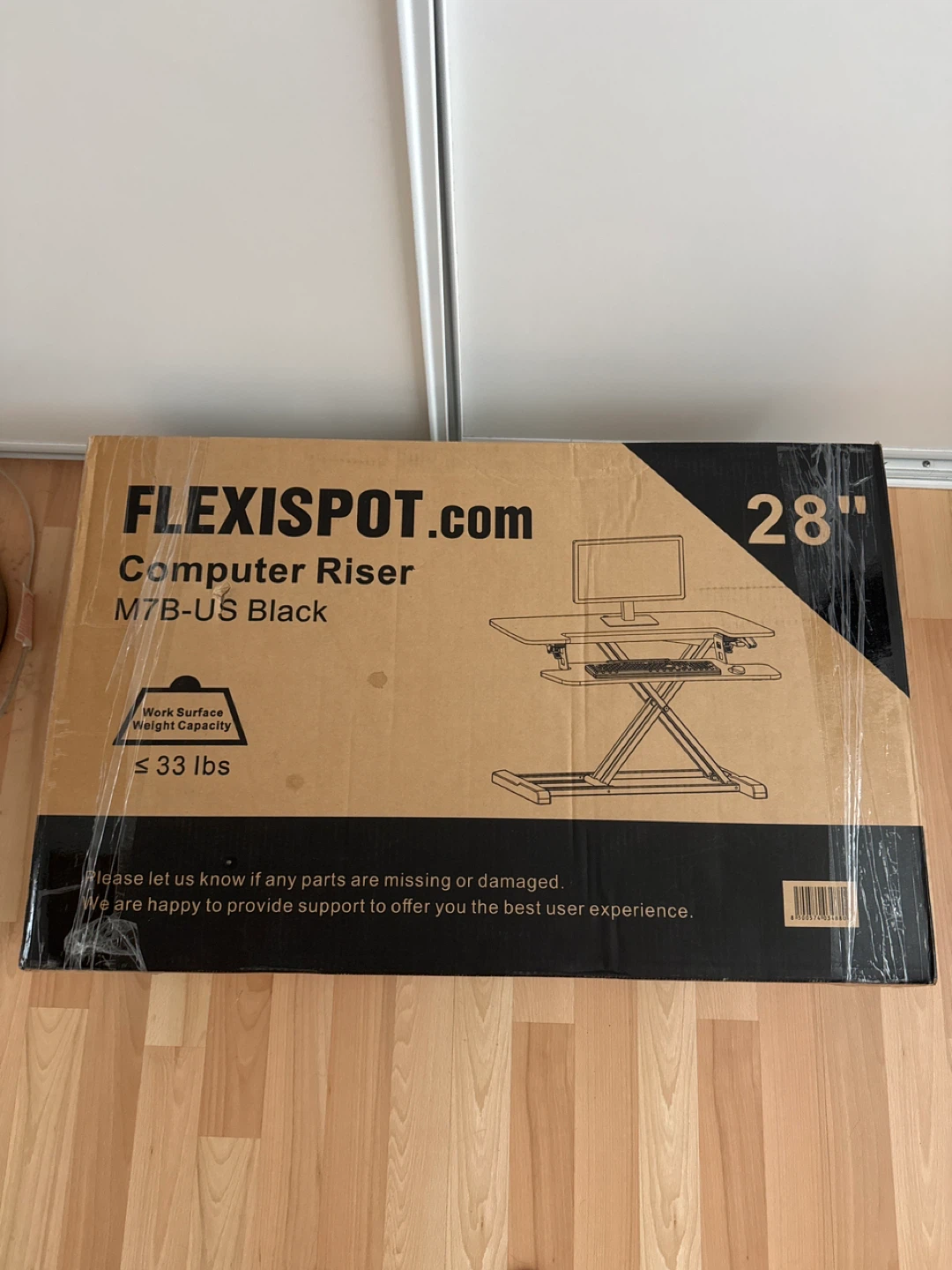 Flexispot Computer Riser M7B-US Black - 28"
