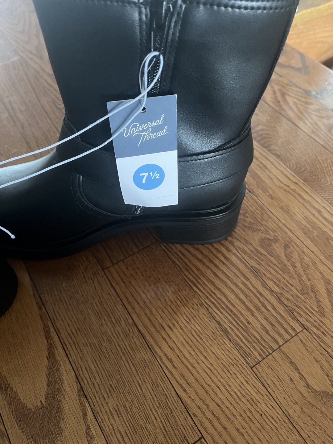 New Universal Thread Black Boots - Size 7.5