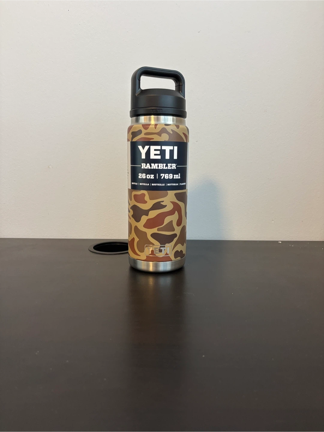 YETI Rambler 26 oz Bottle Chug - Wetlands Camo