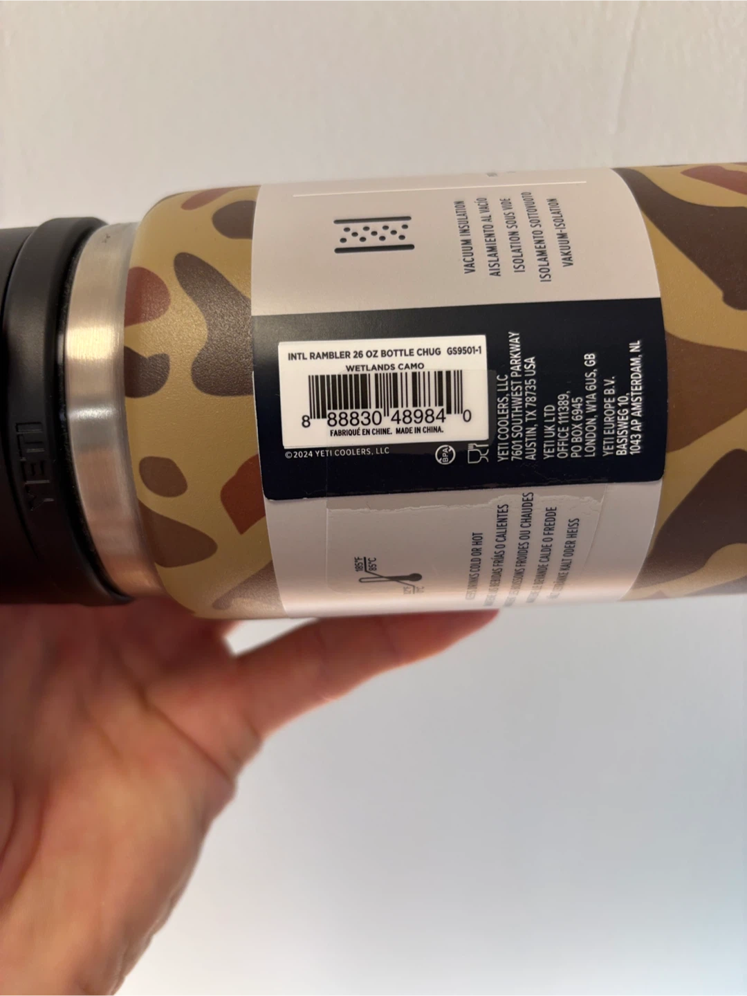 YETI Rambler 26 oz Bottle Chug - Wetlands Camo - photo 4