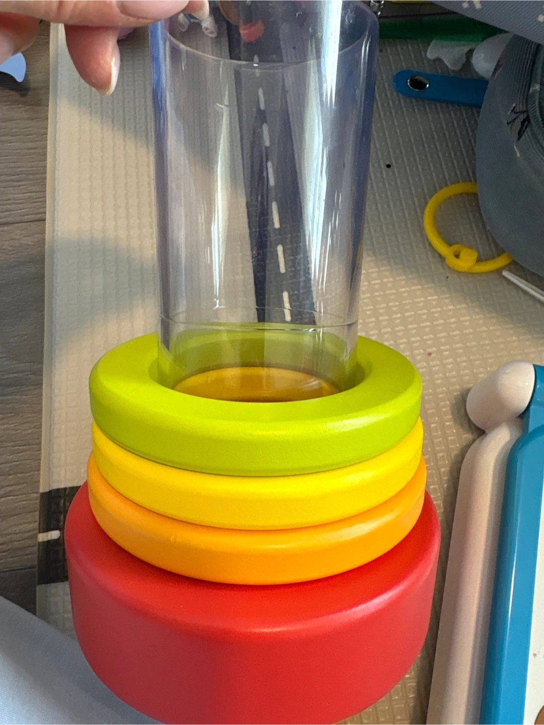 Lovevery Colorful Stacking Rings Toy
