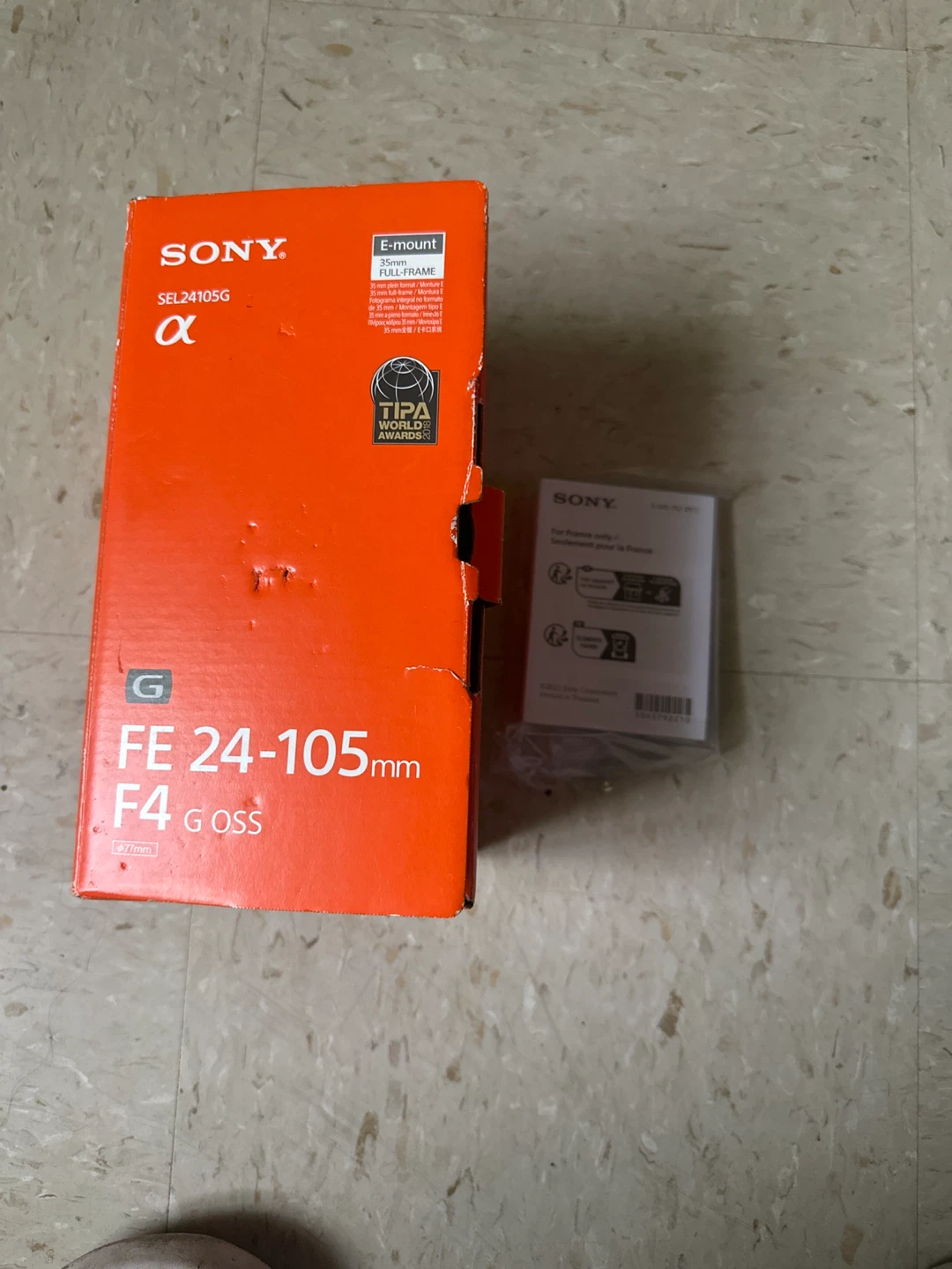 Sony FE 24-105mm F4 G OSS Lens - New