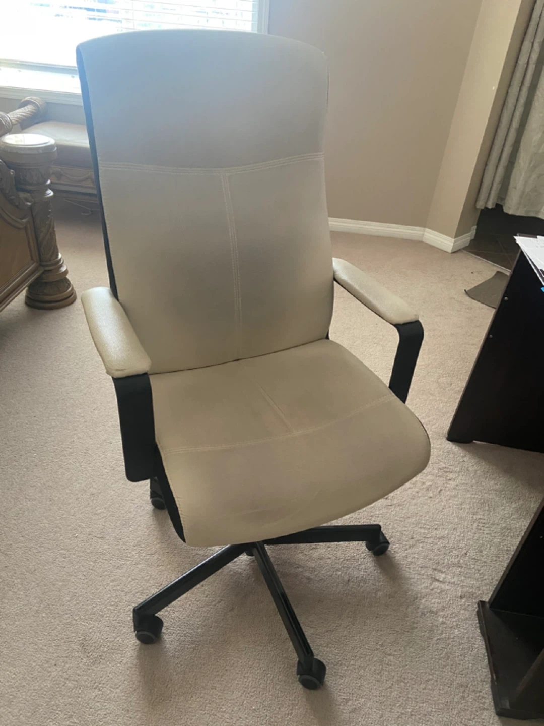 Office Desk and Chair Set, Queen size box and mattress (free) - photo 2