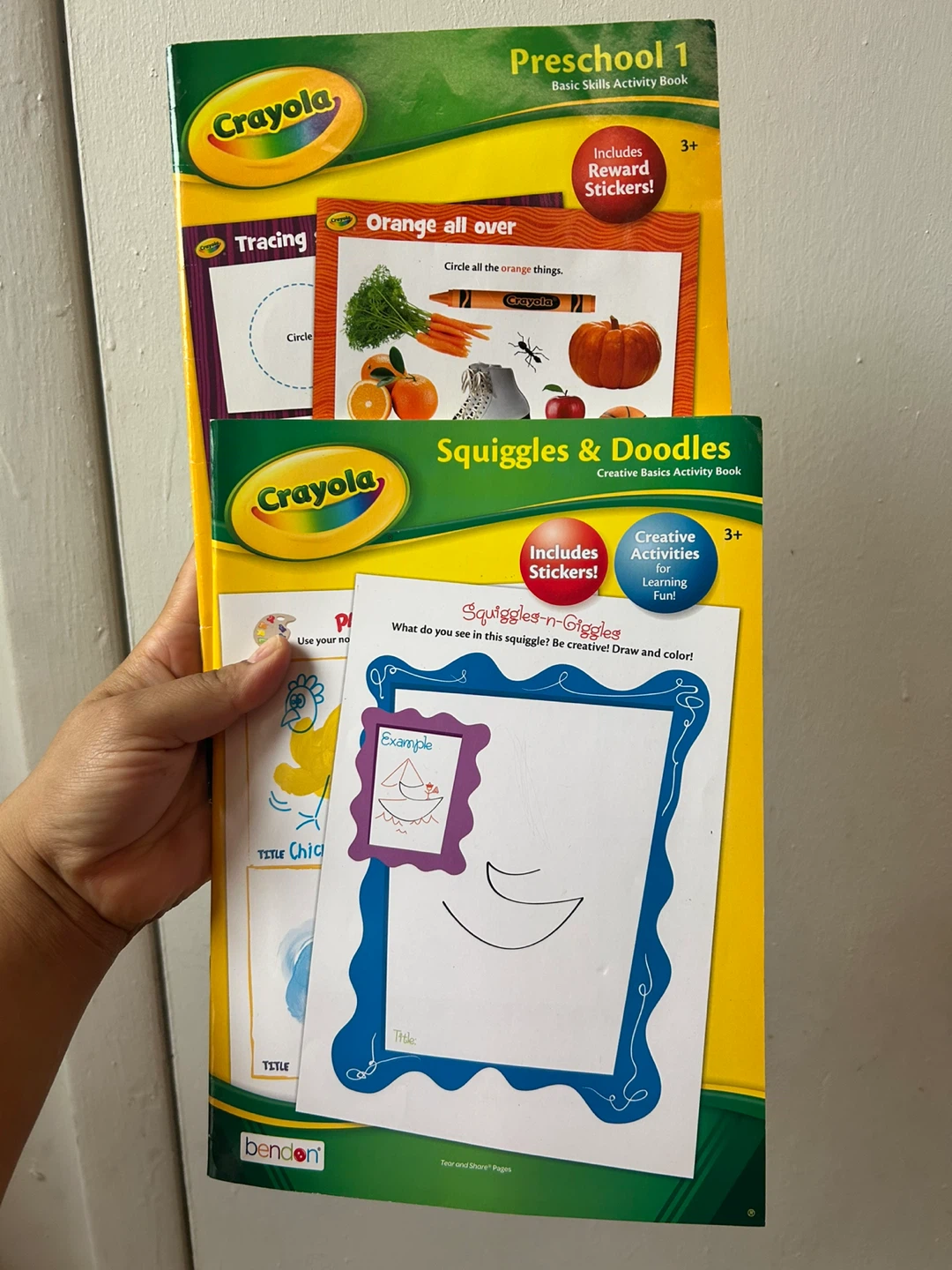 New crayola activity books 🥕