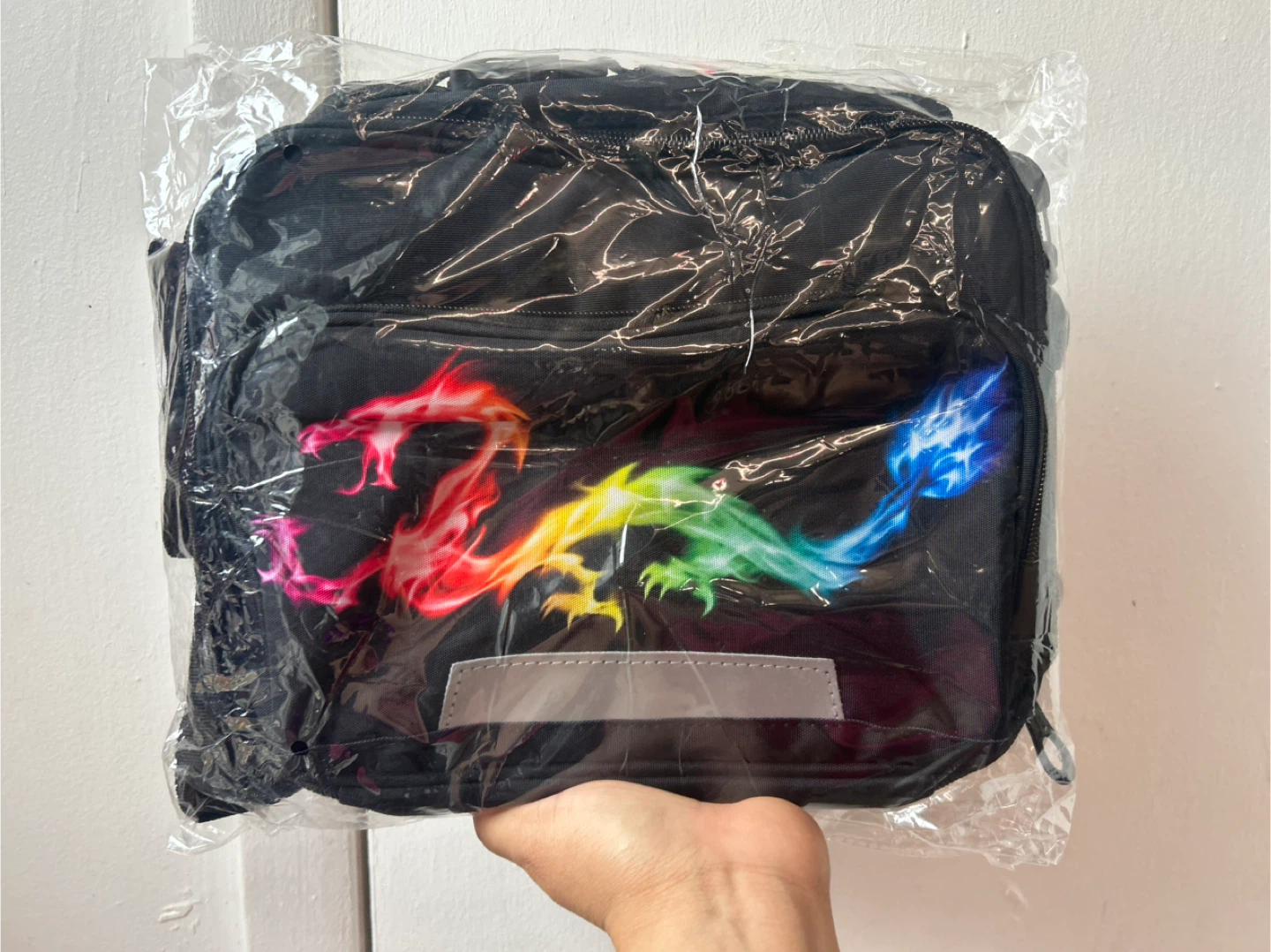 New Large Kcldeci Rainbow Dragon Insulated Lunch Bag 🥕