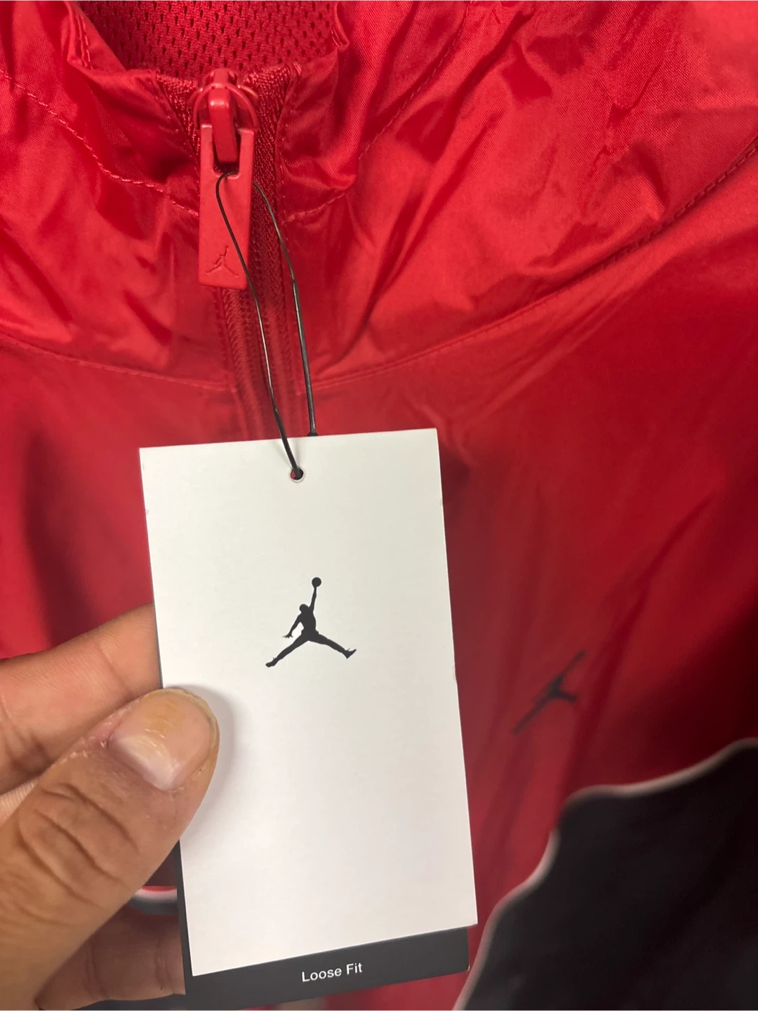 Jordan Mens Active Jacket XXL Red Black - photo 2
