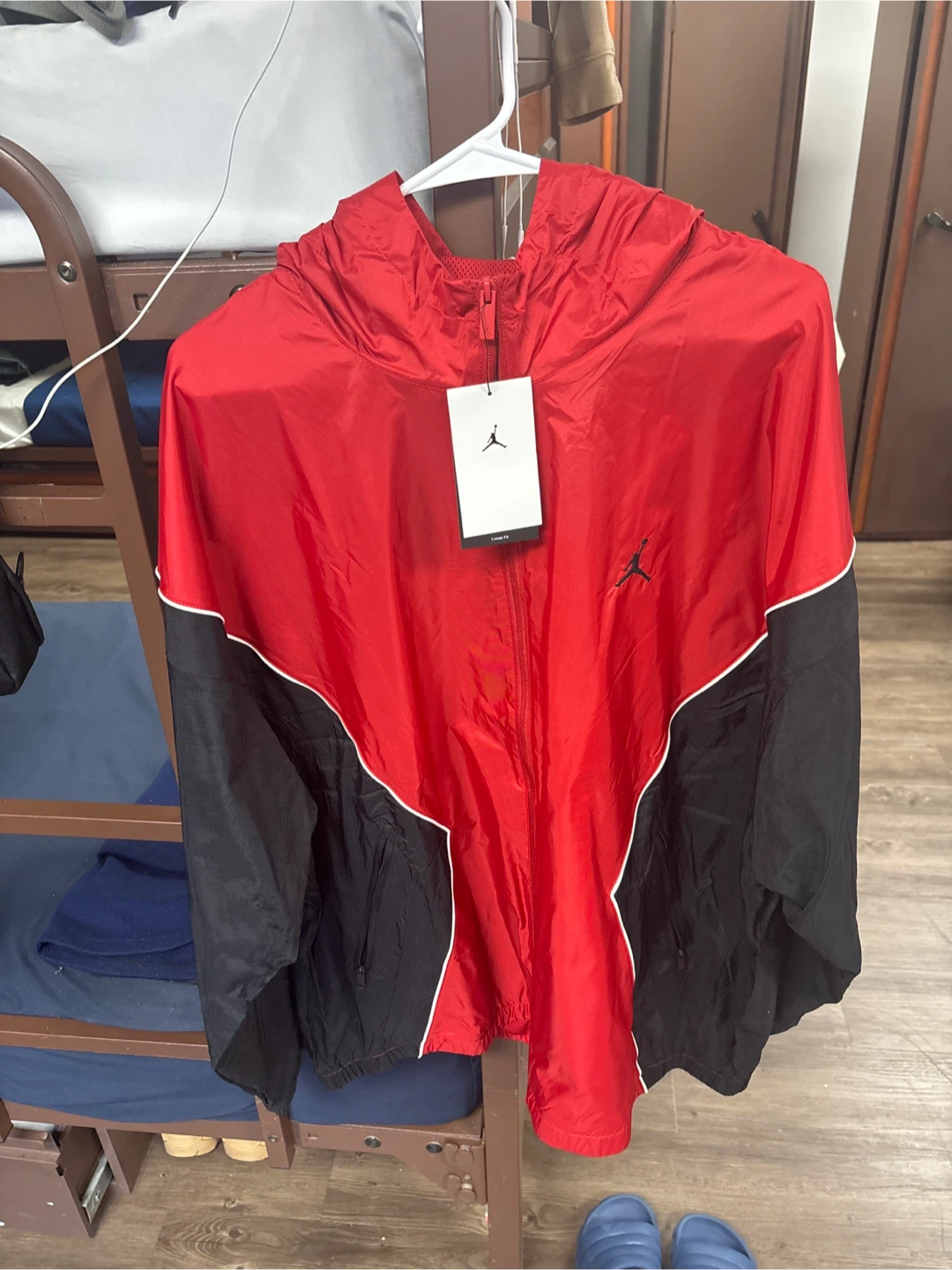 Jordan Mens Active Jacket XXL Red Black