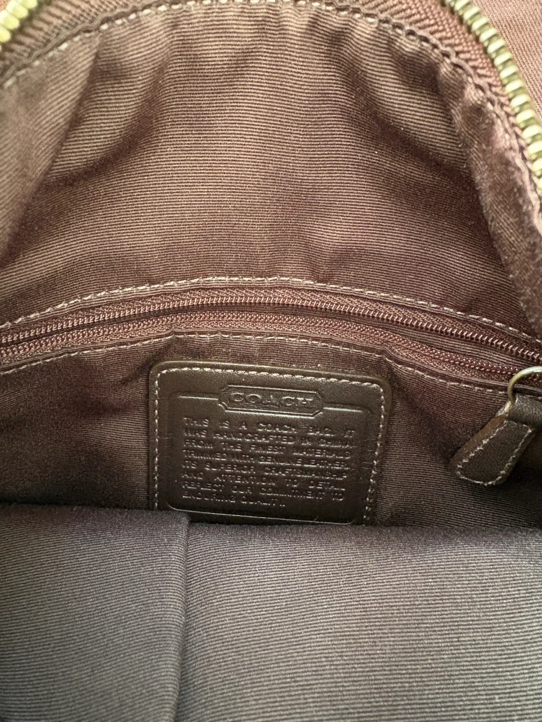 Coach Brown Signature Hobo Bag - photo 4