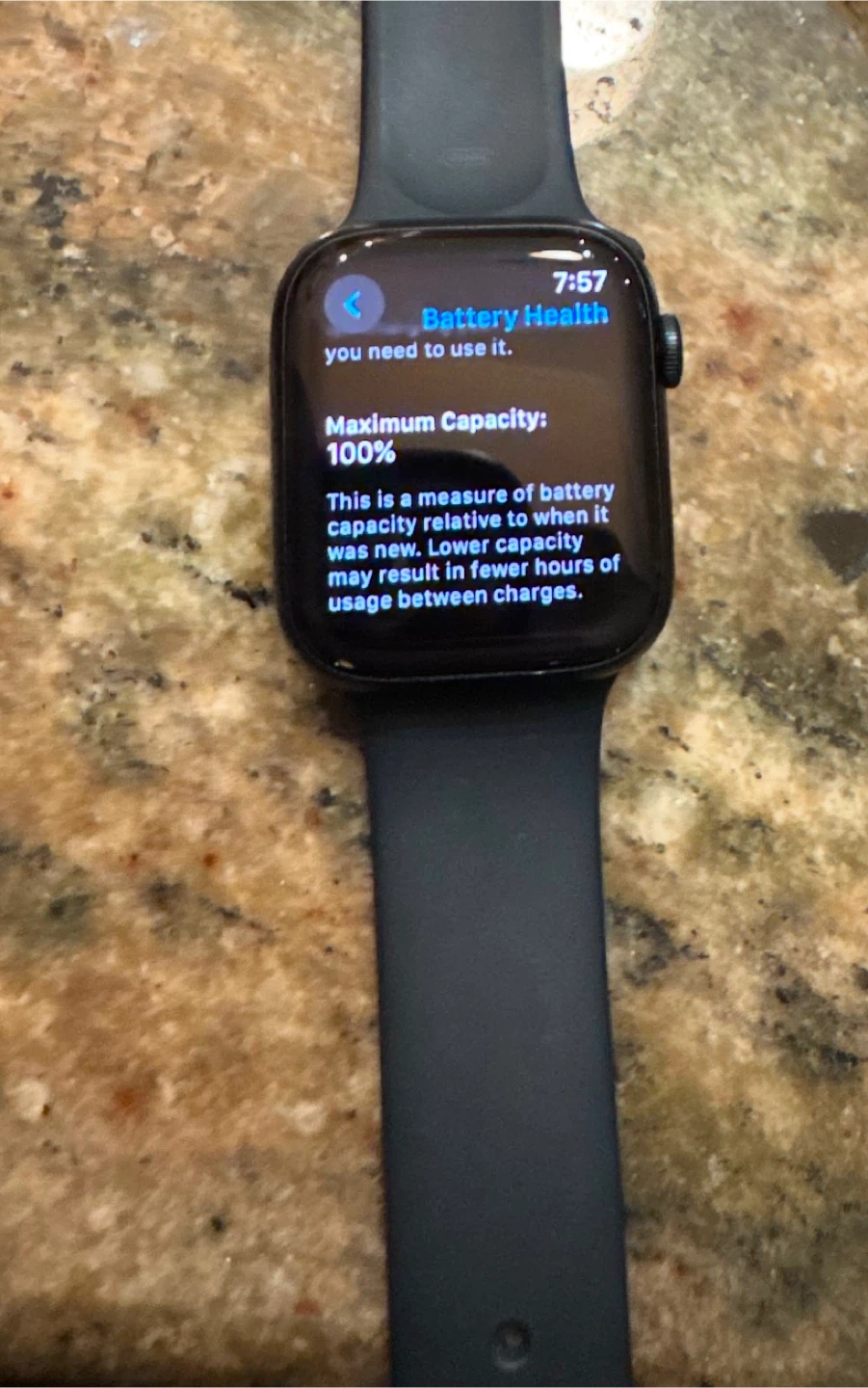 Apple Watch 9 gps 45 mm 100% H 🔋 - photo 4