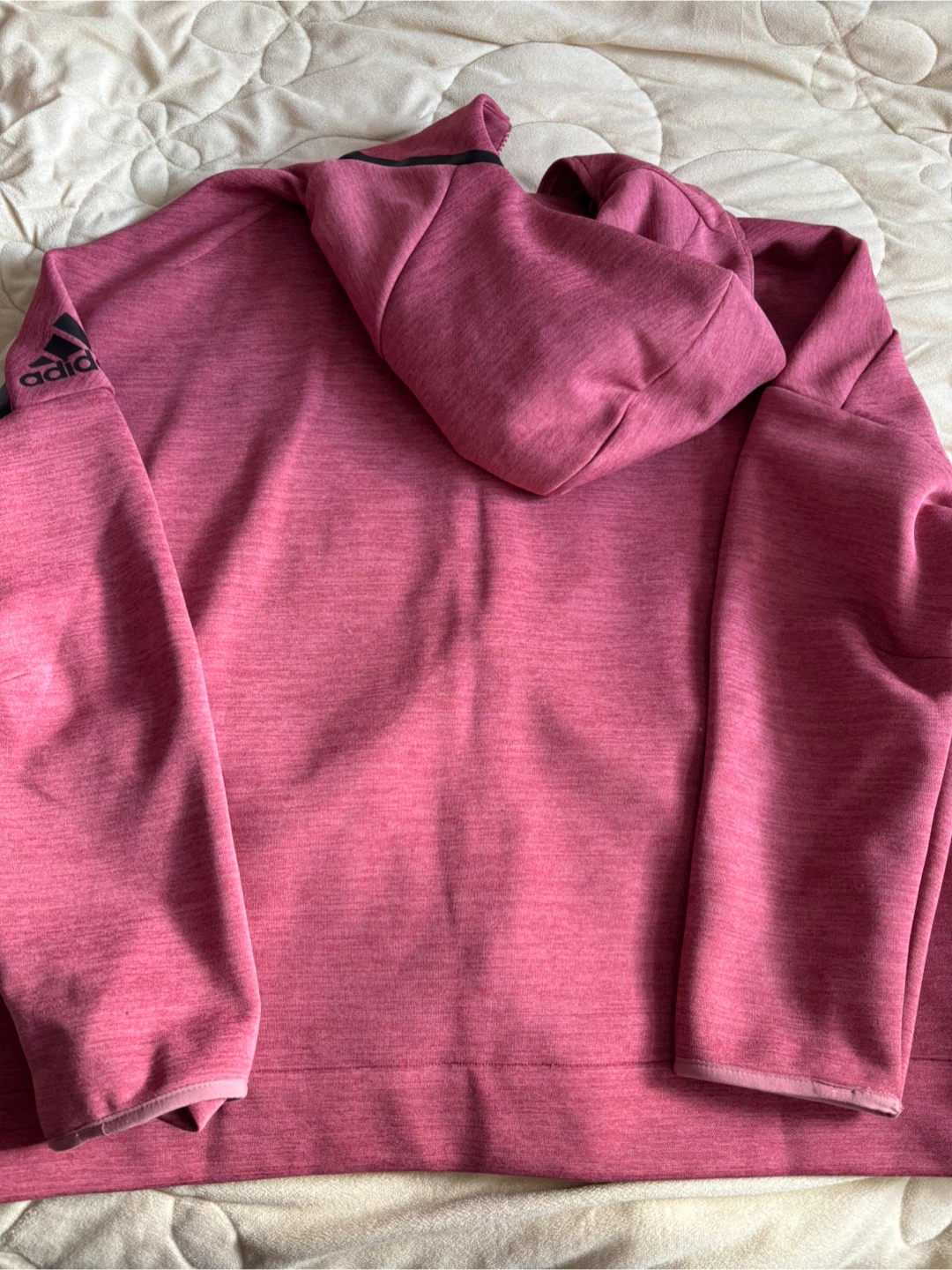 Adidas W Zne HD FR 2XL Maroon Hoodie - New - photo 2