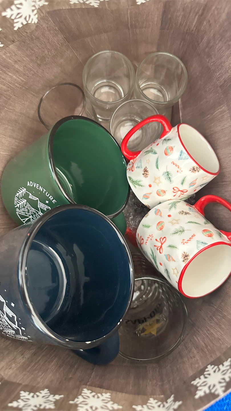 Assorted Mugs, Shot/Beer Glasses