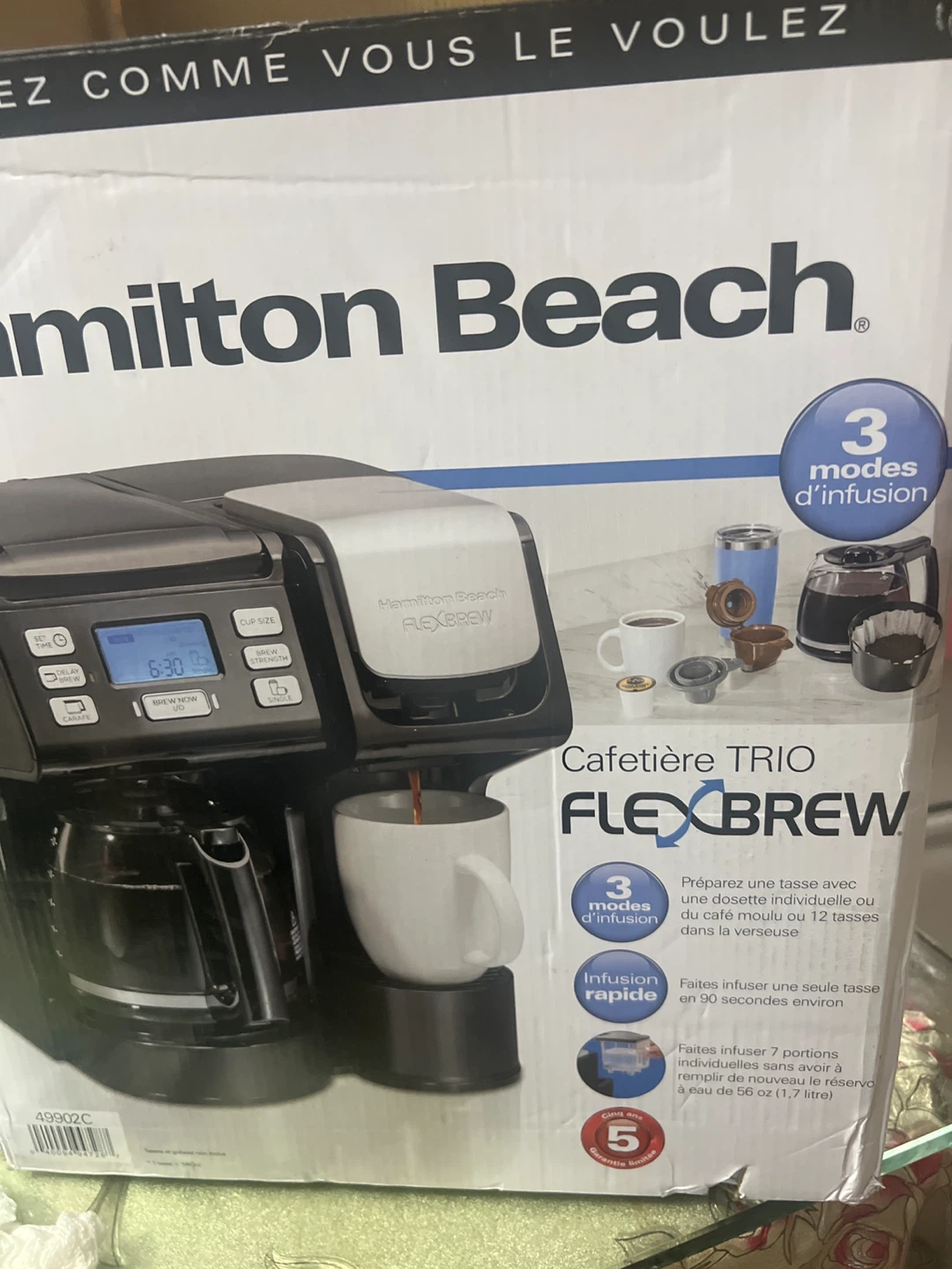 Hamilton Beach FlexBrew Trio Coffee Maker