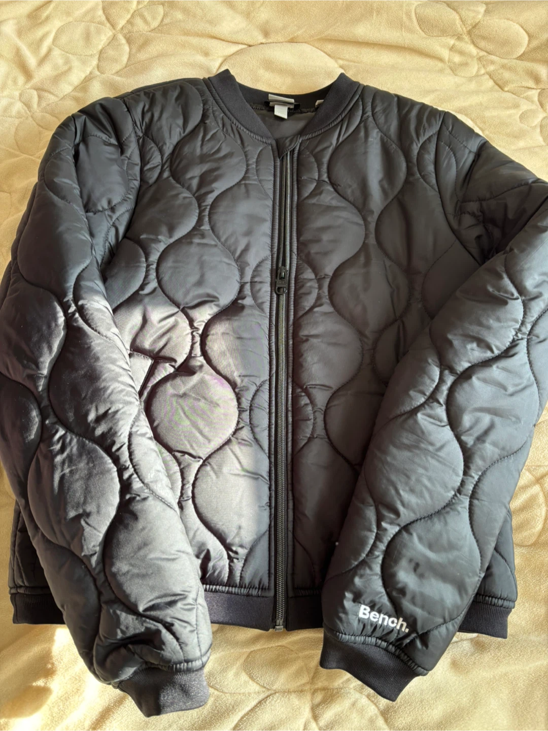 Bench Black Quilted Bomber Jacket - photo 2