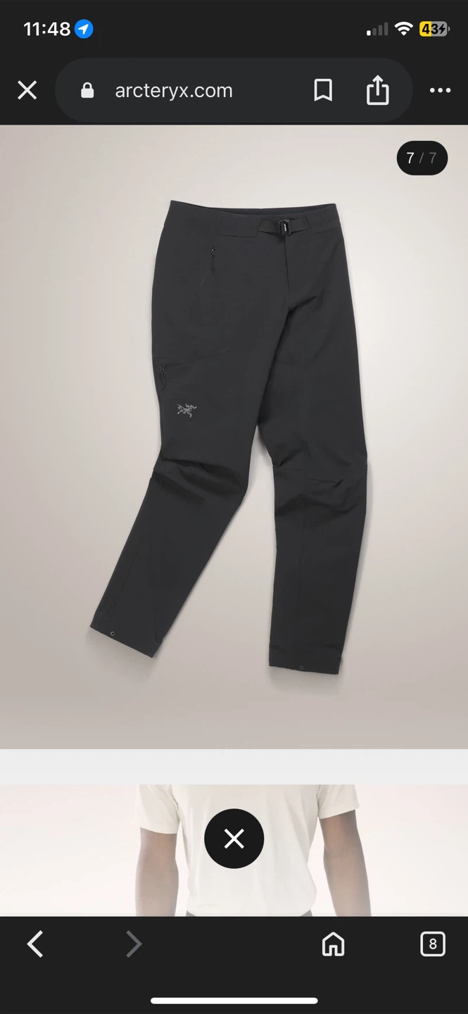Arc’teryx gamma pants size 36R - photo 2