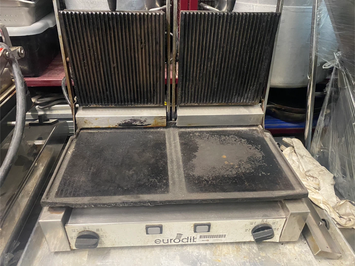 Eruodib cast iron Panini press - photo 2