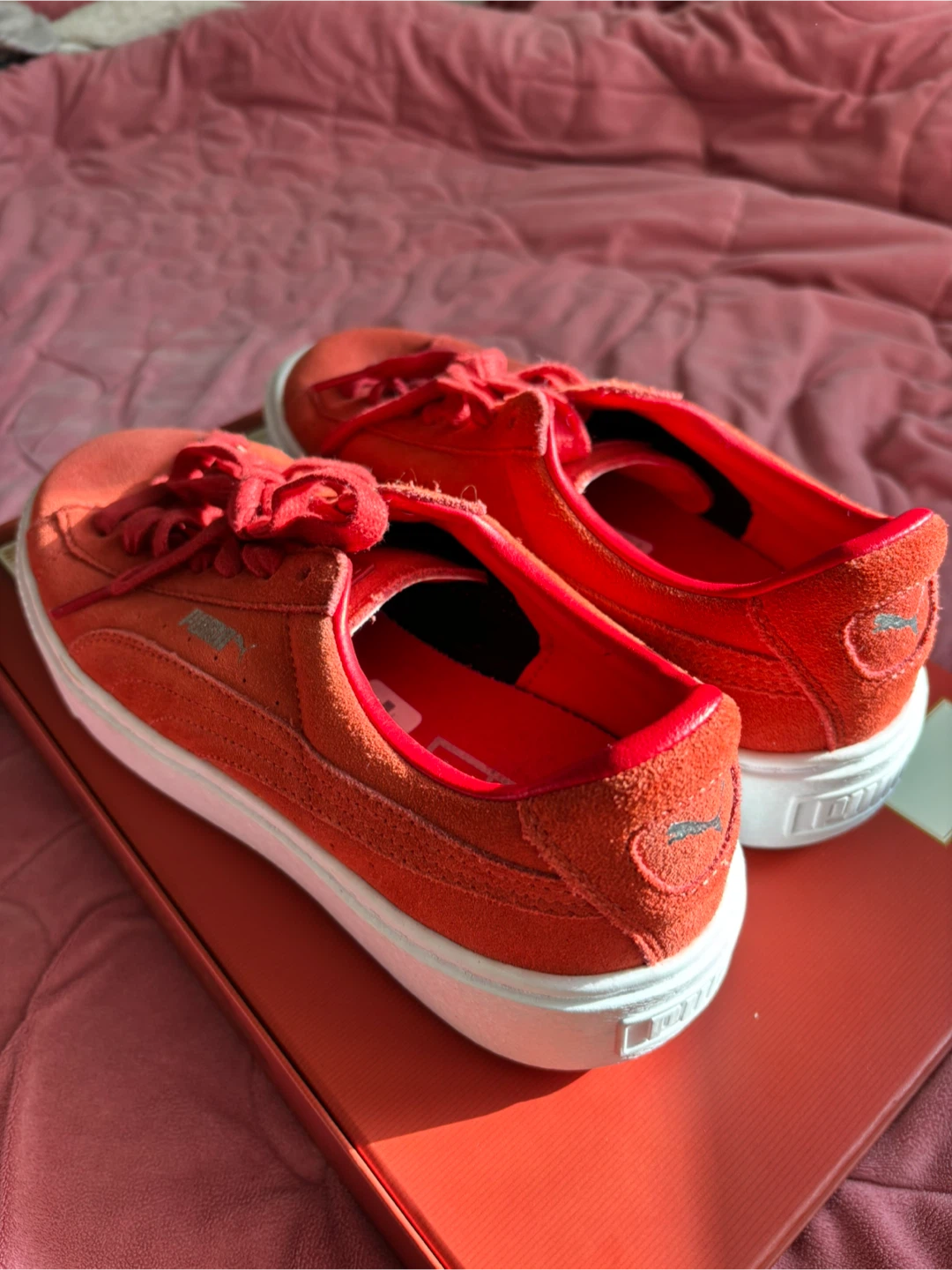 Puma Suede Platform Sneakers - Red - photo 2