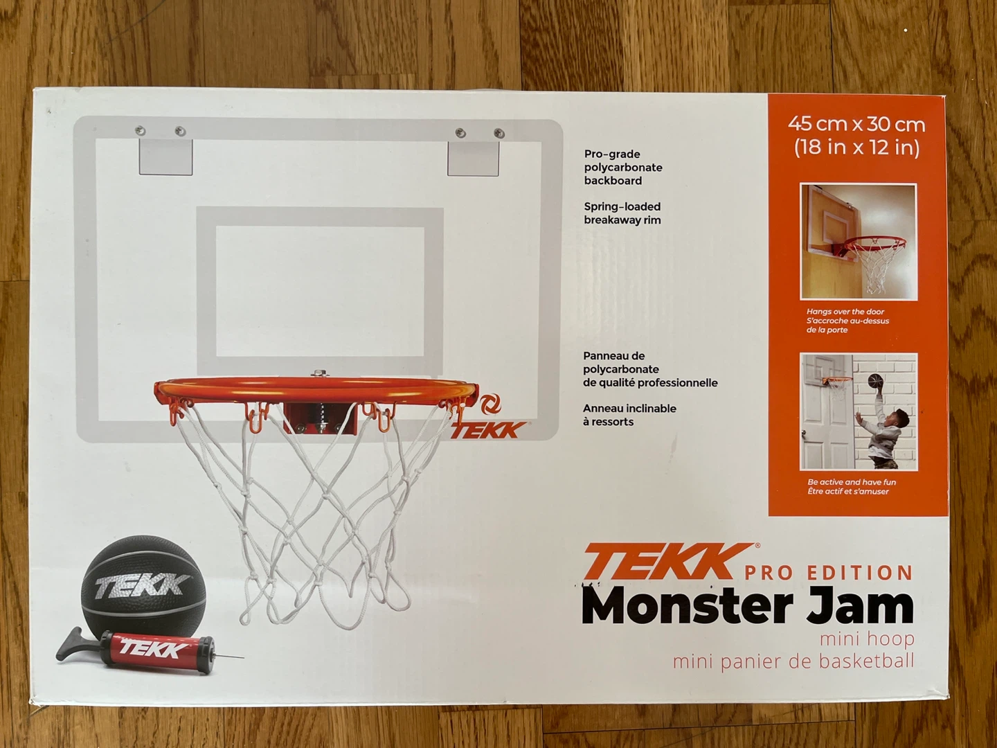 TEKK Pro Edition Monster Jam Mini Hoop