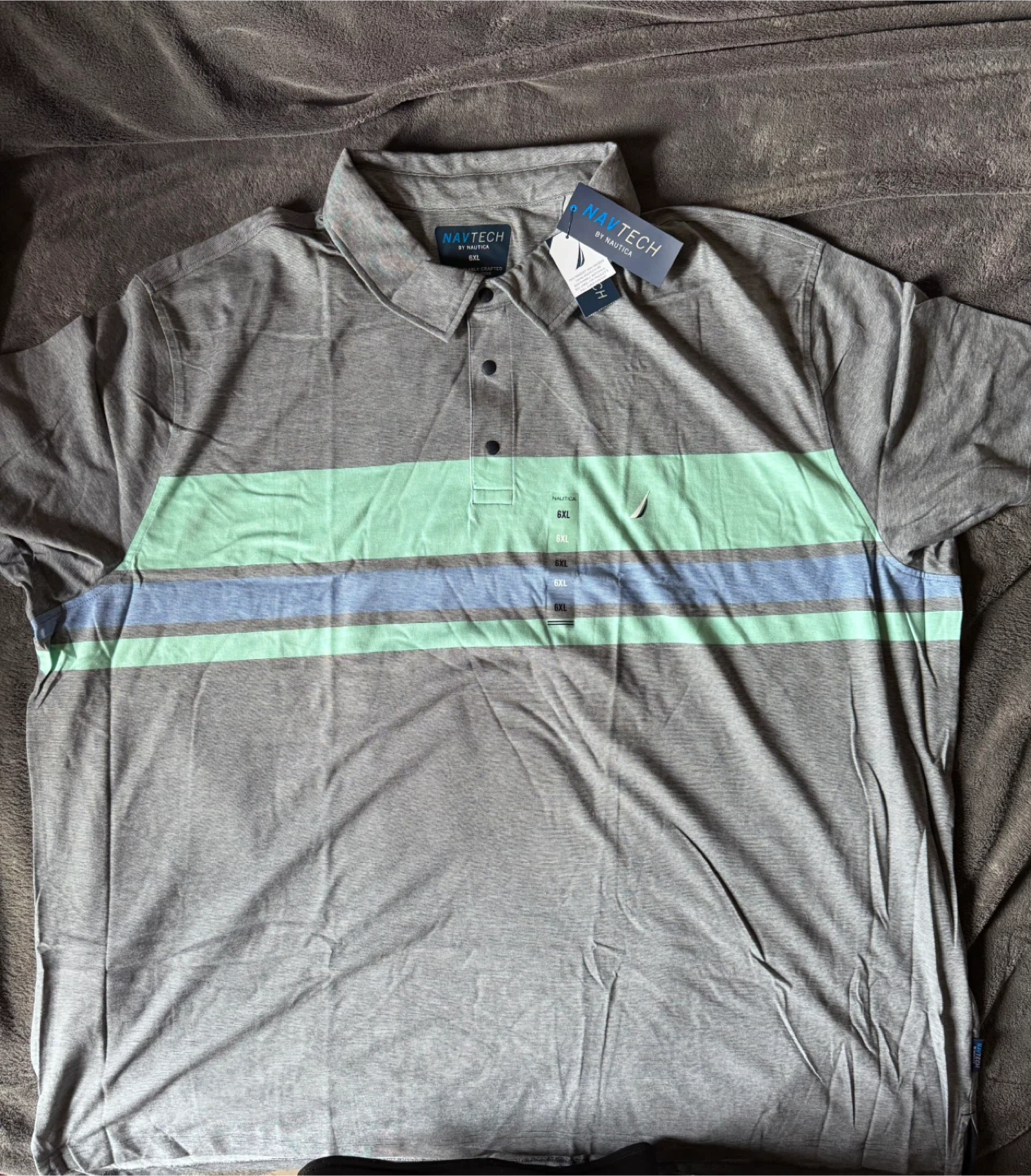 Nautica Navtech Polo Shirt - 6XL