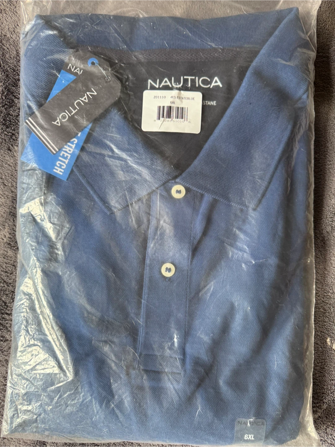 New Nautica Estate Blue Polo Shirt - Size 6XL - photo 4