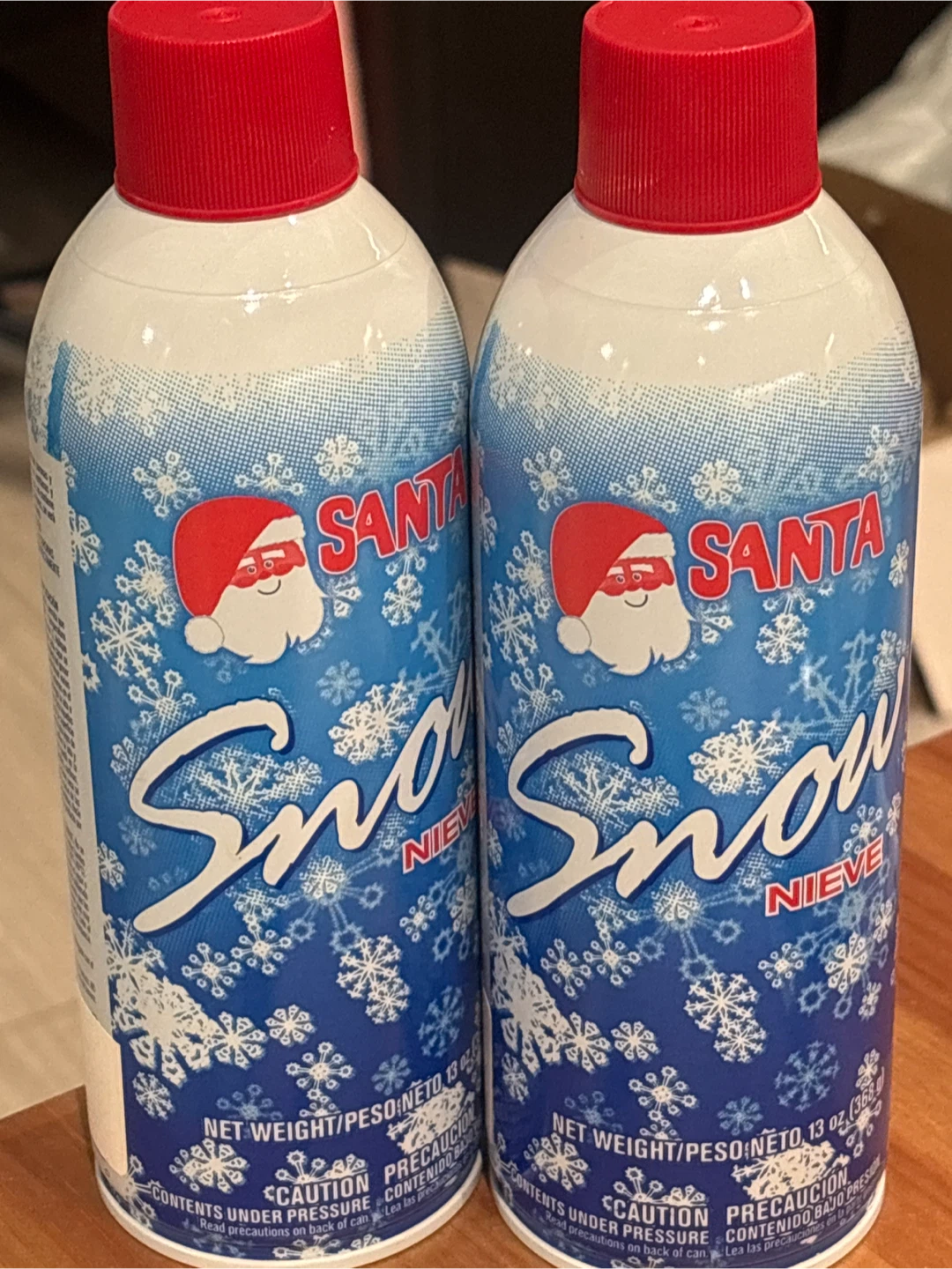 FREE Santa Snow Spray Can