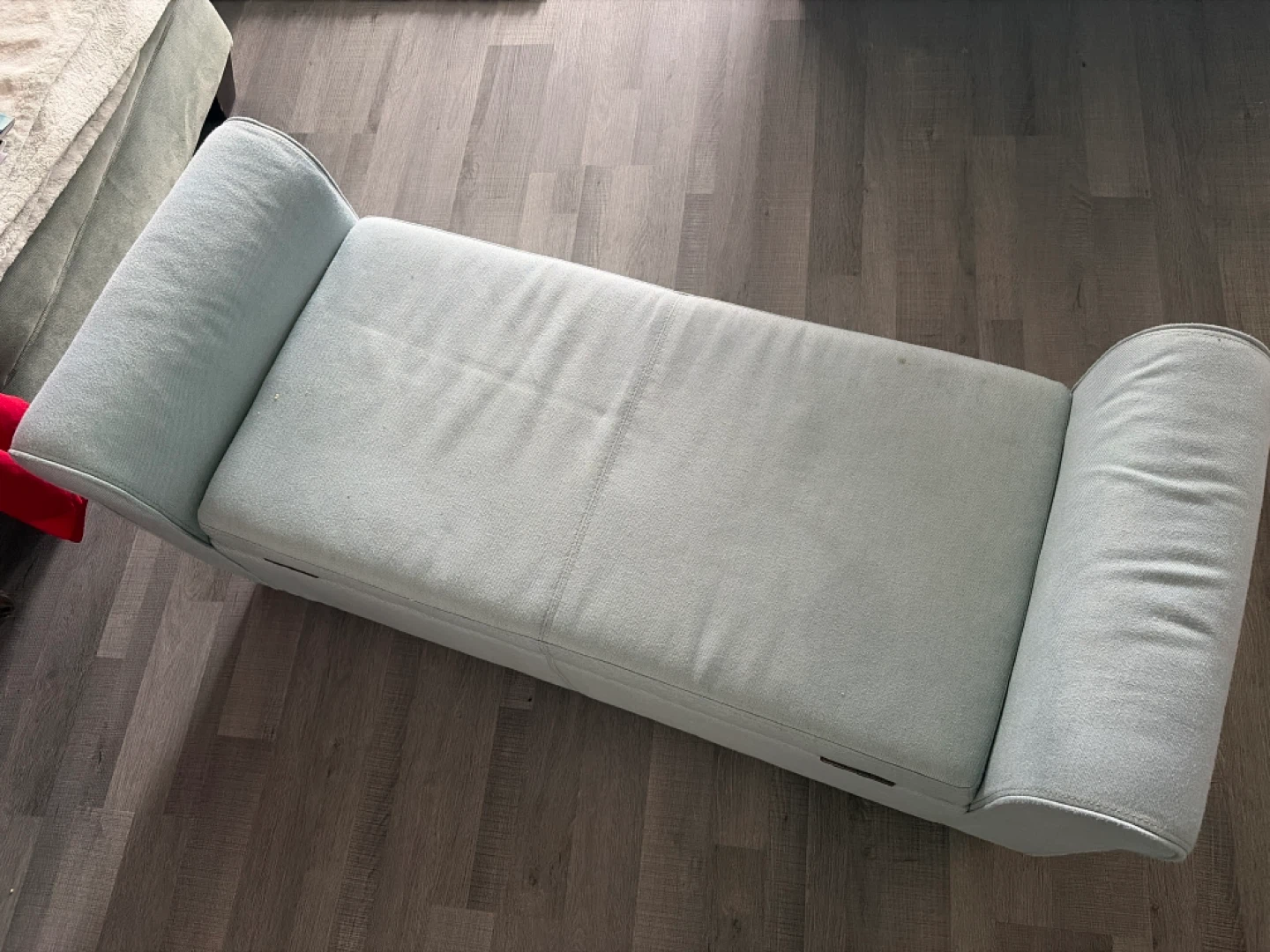 Light Blue Storage Bench - photo 2