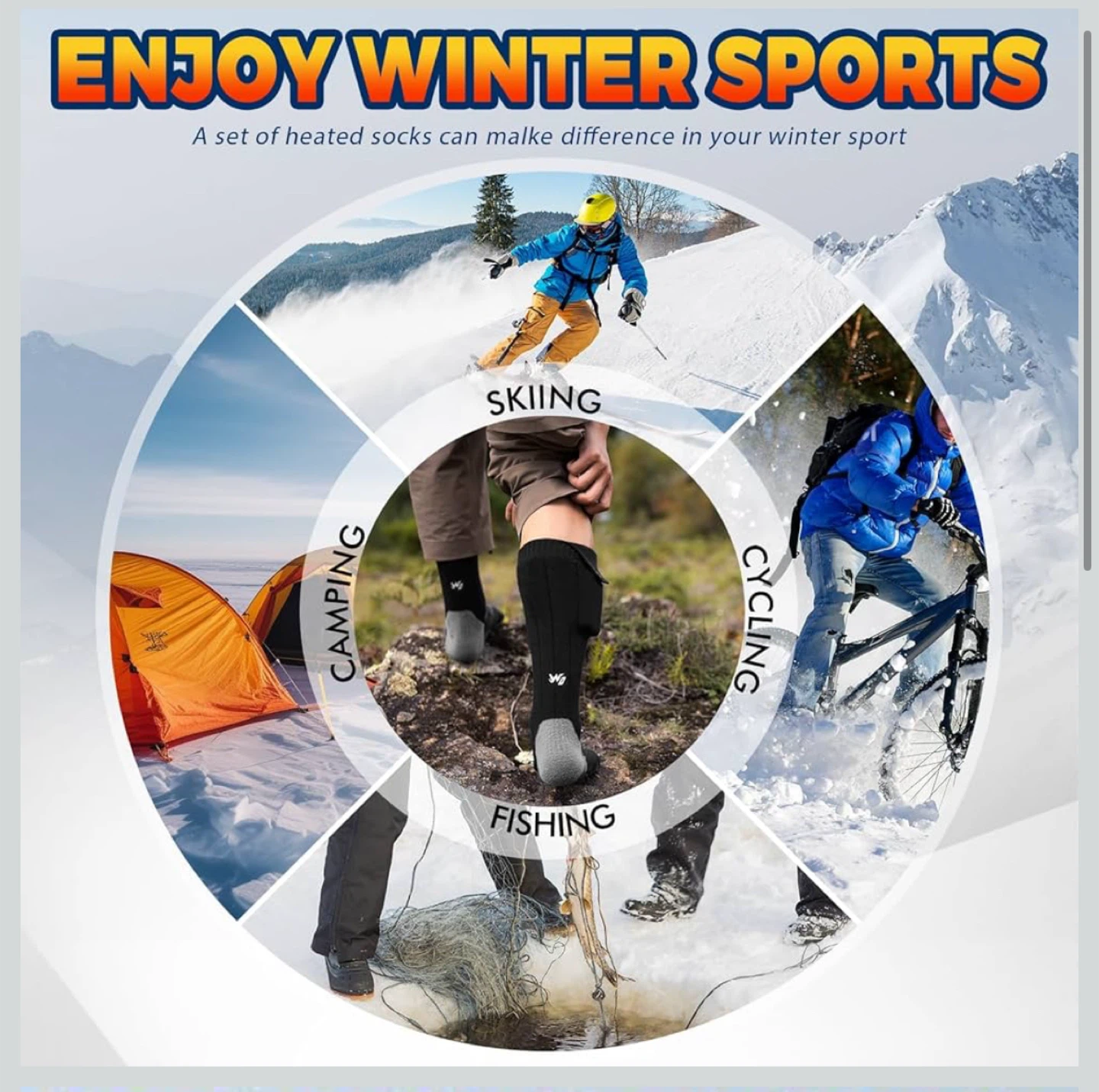 Heated Socks - Winter Sports - photo 3