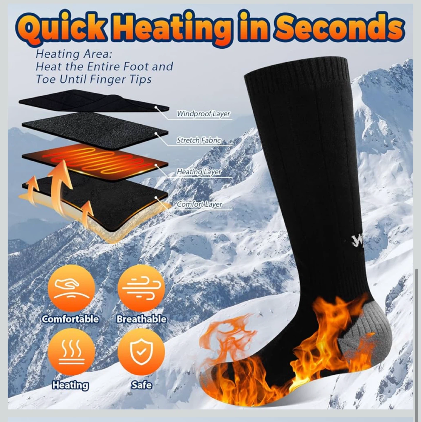 Heated Socks - Winter Sports - photo 5