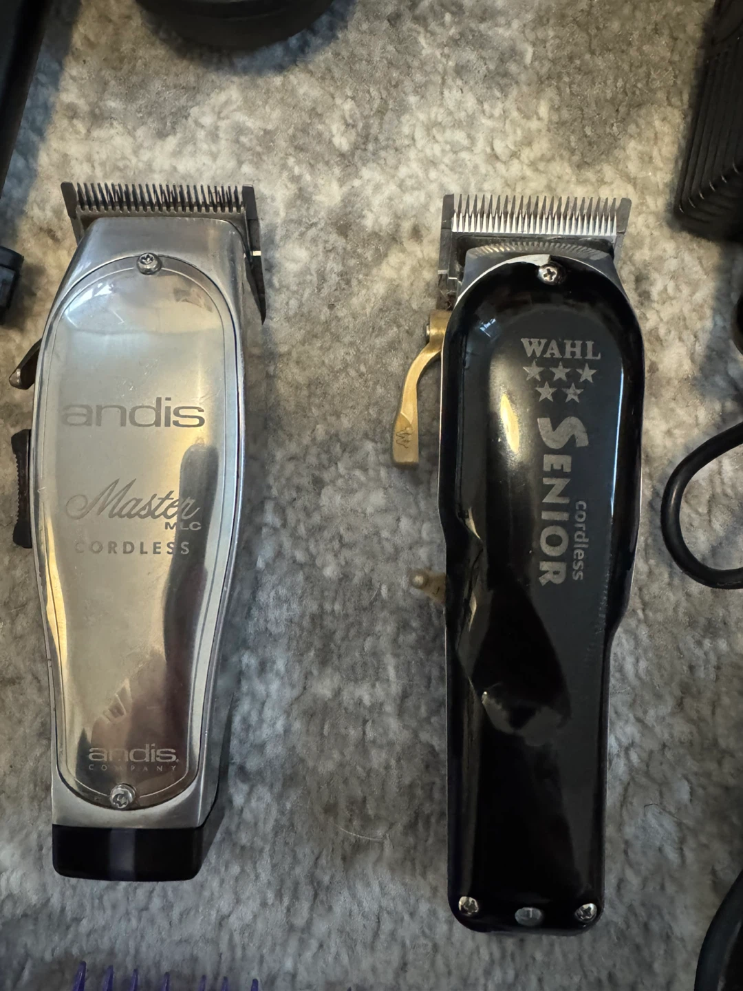 Andis Master Cordless & Wahl Senior Cordless Clippers - photo 3