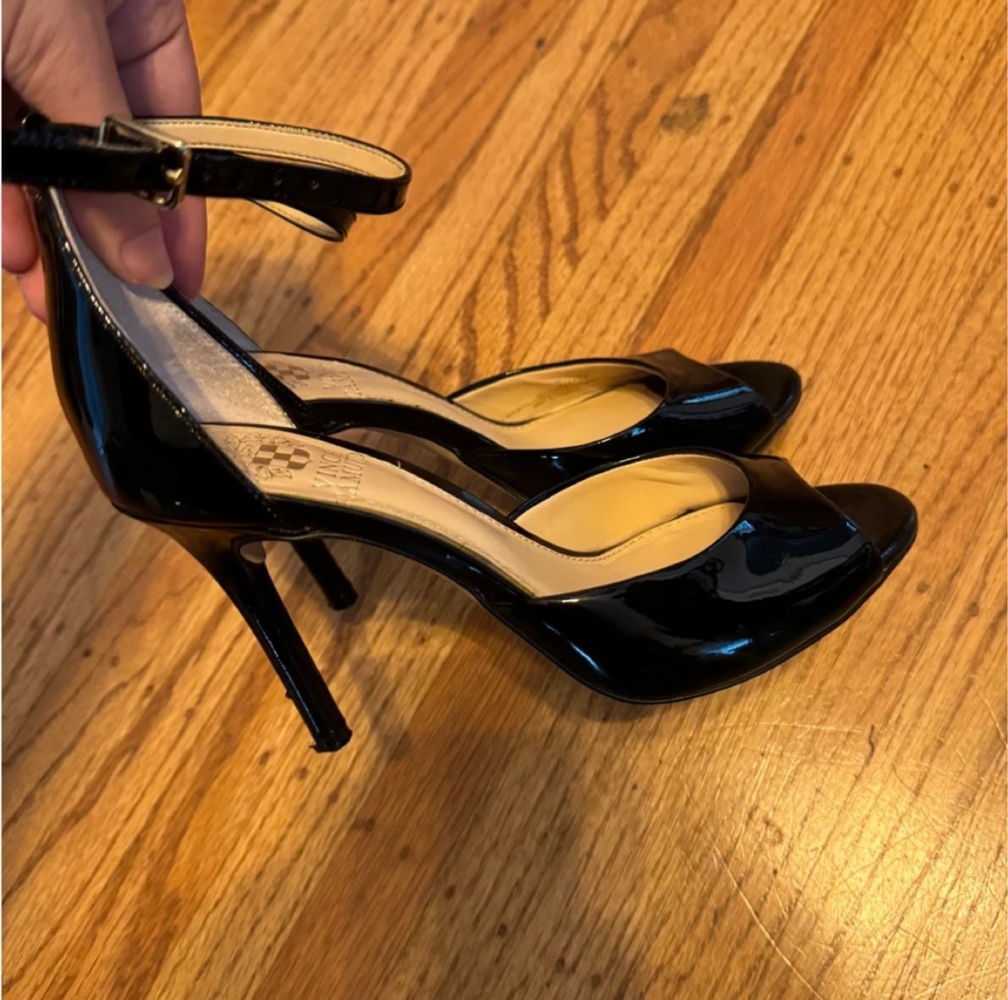 Vince Camuto Black Heels, Size 6.5 - photo 2