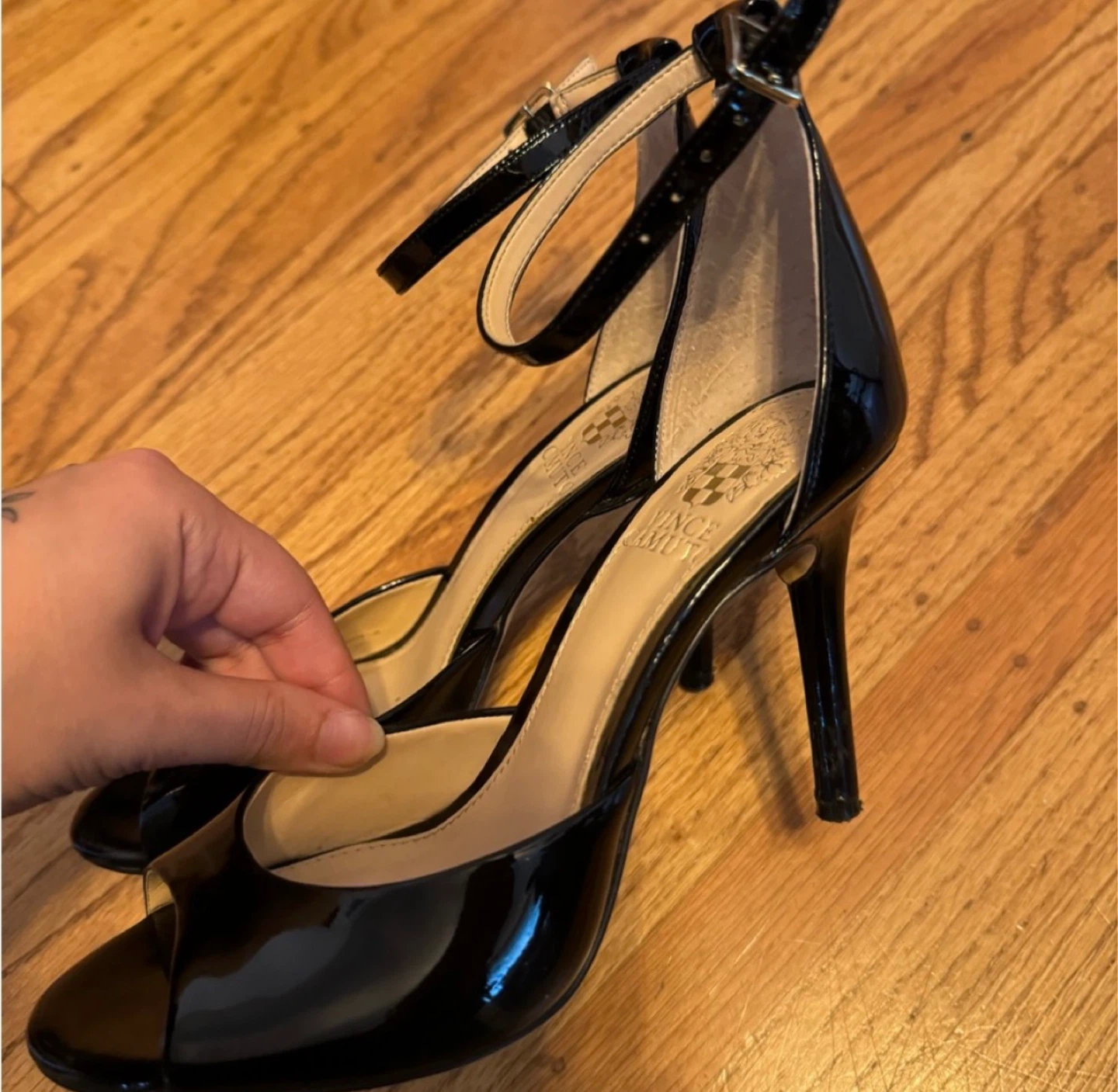 Vince Camuto Black Heels, Size 6.5 - photo 4
