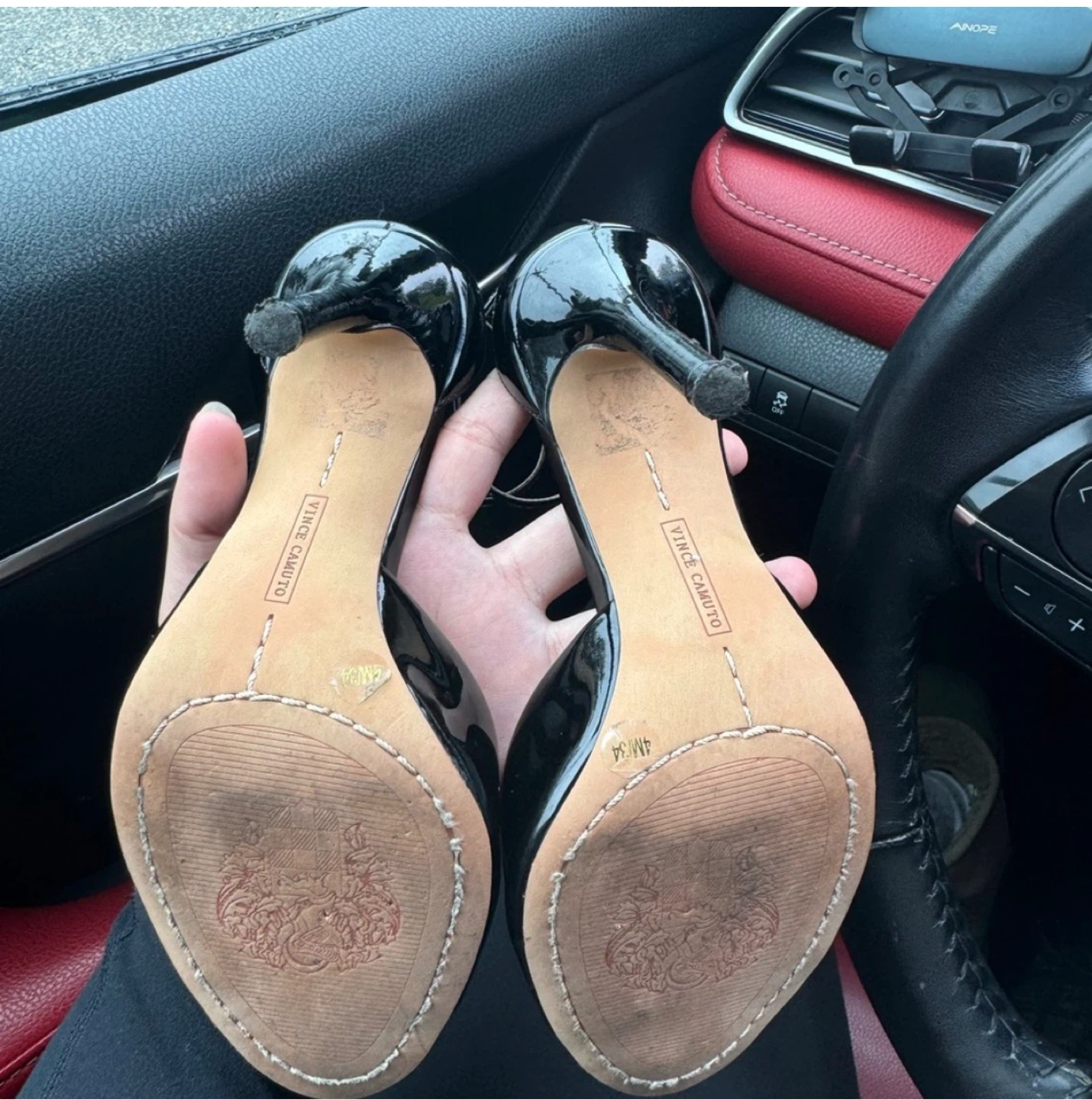 Vince Camuto Black Heels, Size 6.5 - photo 3