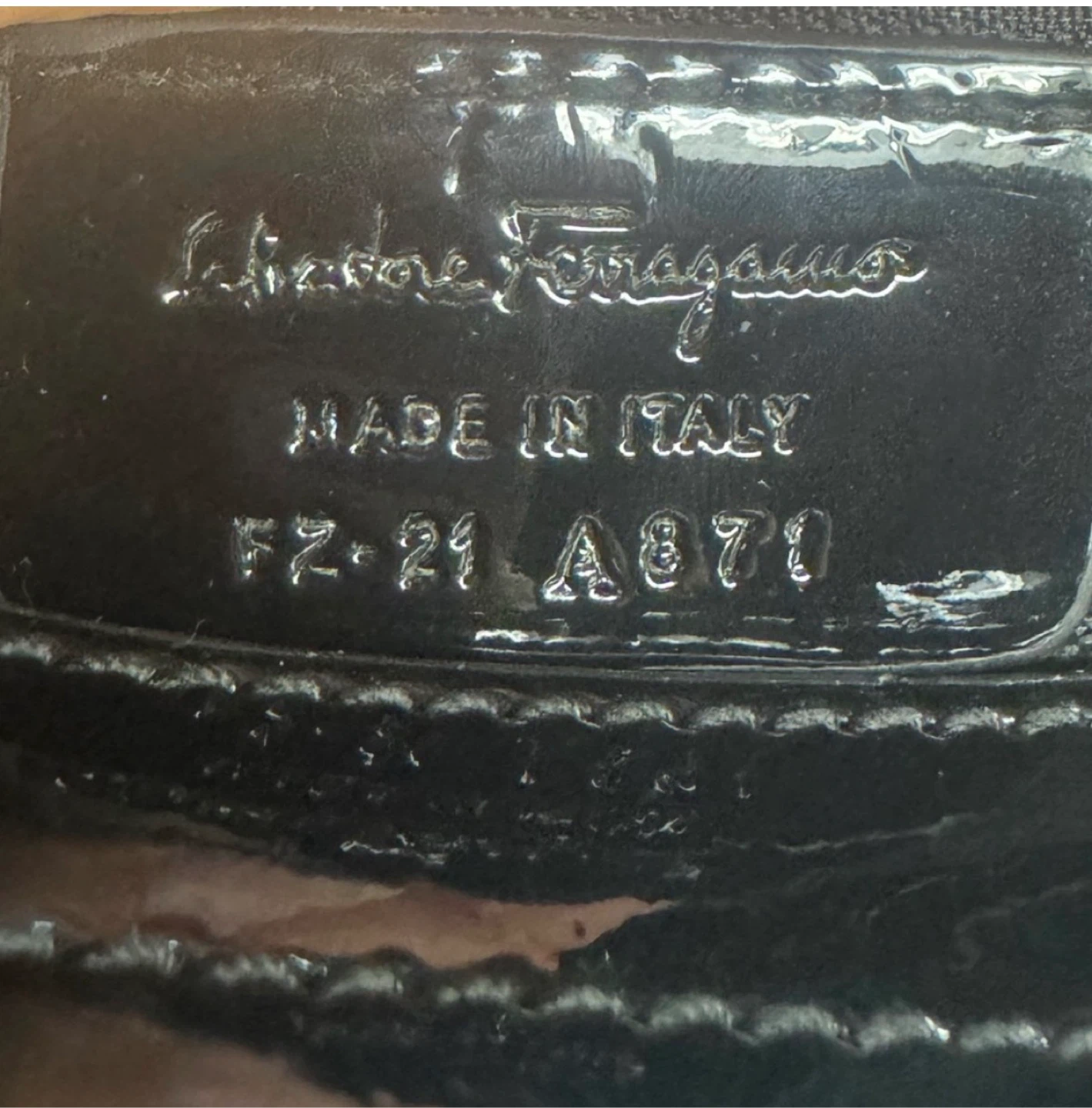 Salvatore Ferragamo Patent Leather Satchel - photo 4