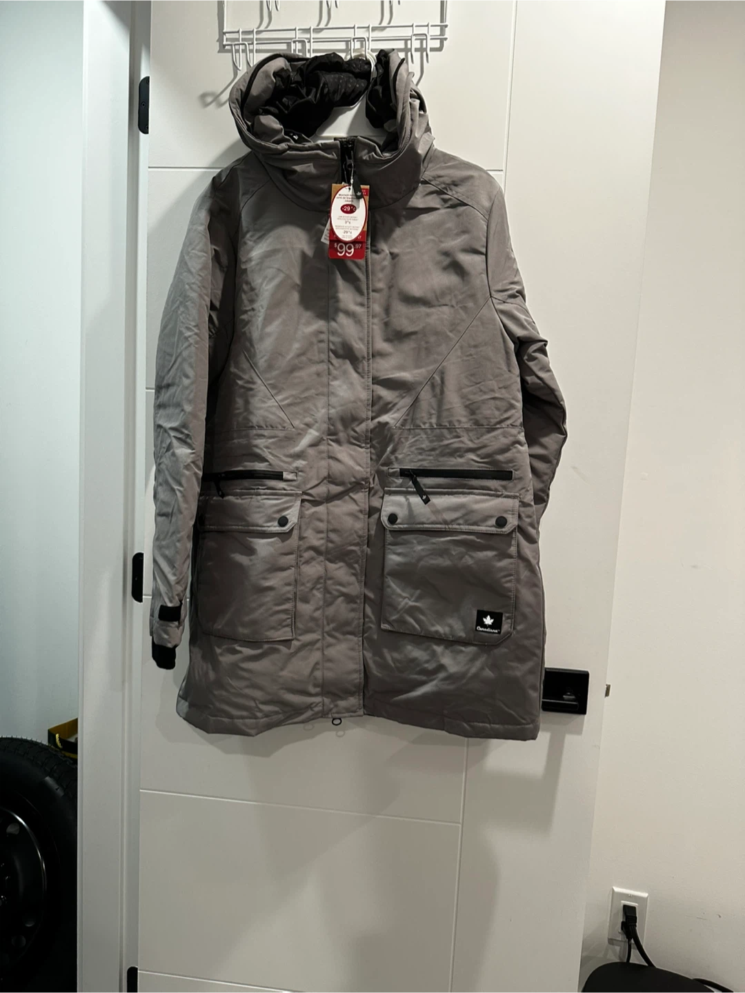 Canada Weather Gear Grey Winter Coat